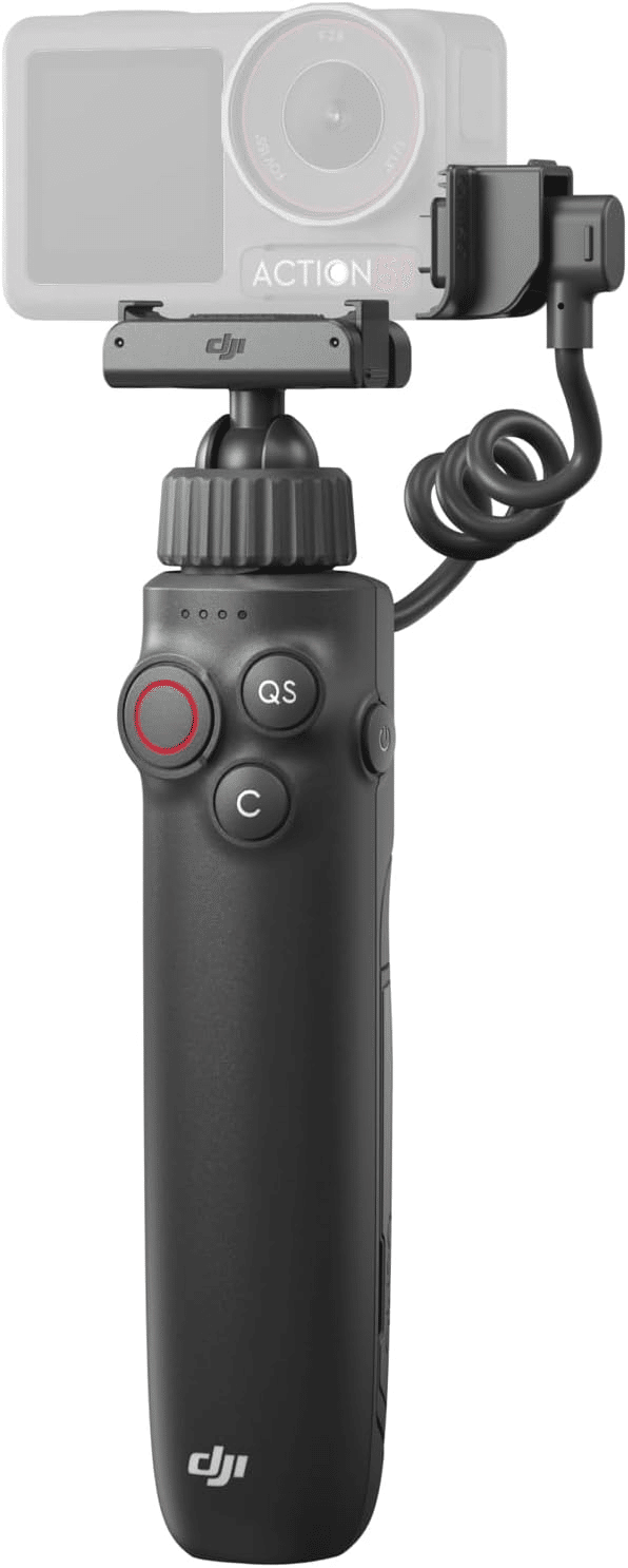 DJI Osmo Action 多機能充電ハンドル 5 Pro対応 7時間 (ブラック