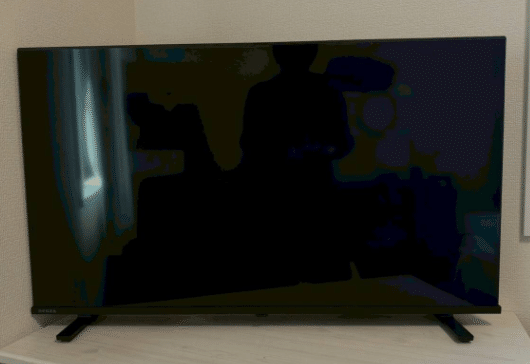 ヤフオクで購入したテレビに画面割れが発生した話｜ひでぞう