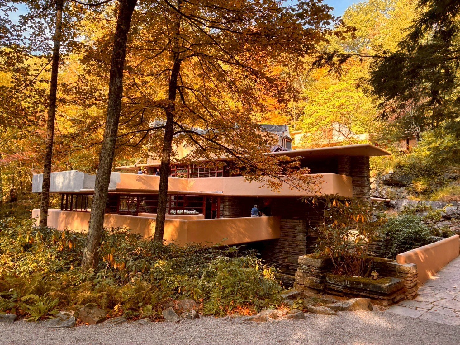 フランクロイドライト建築探訪の旅 落水荘inピッツバーグ｜キャンティ