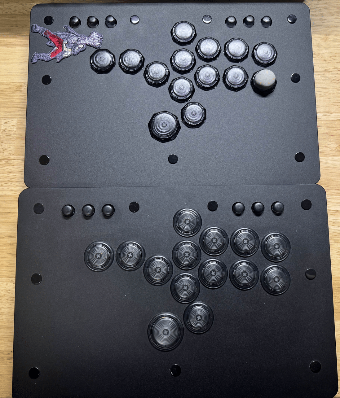 新型V1ボタン】punkworkshop minibox カスタムアート 新型V1ボタン