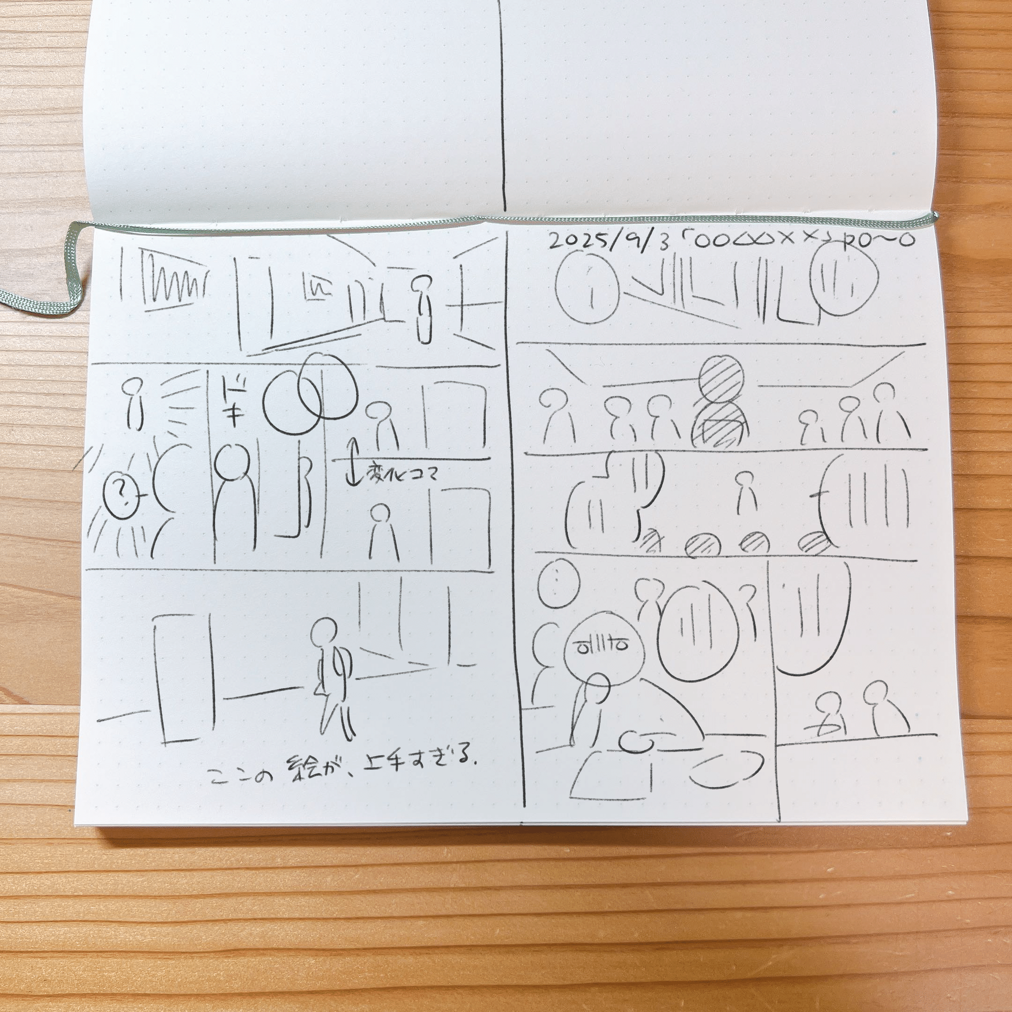 描く前に書く！漫画家流ノートとメモ帳の使い分け｜zinbei