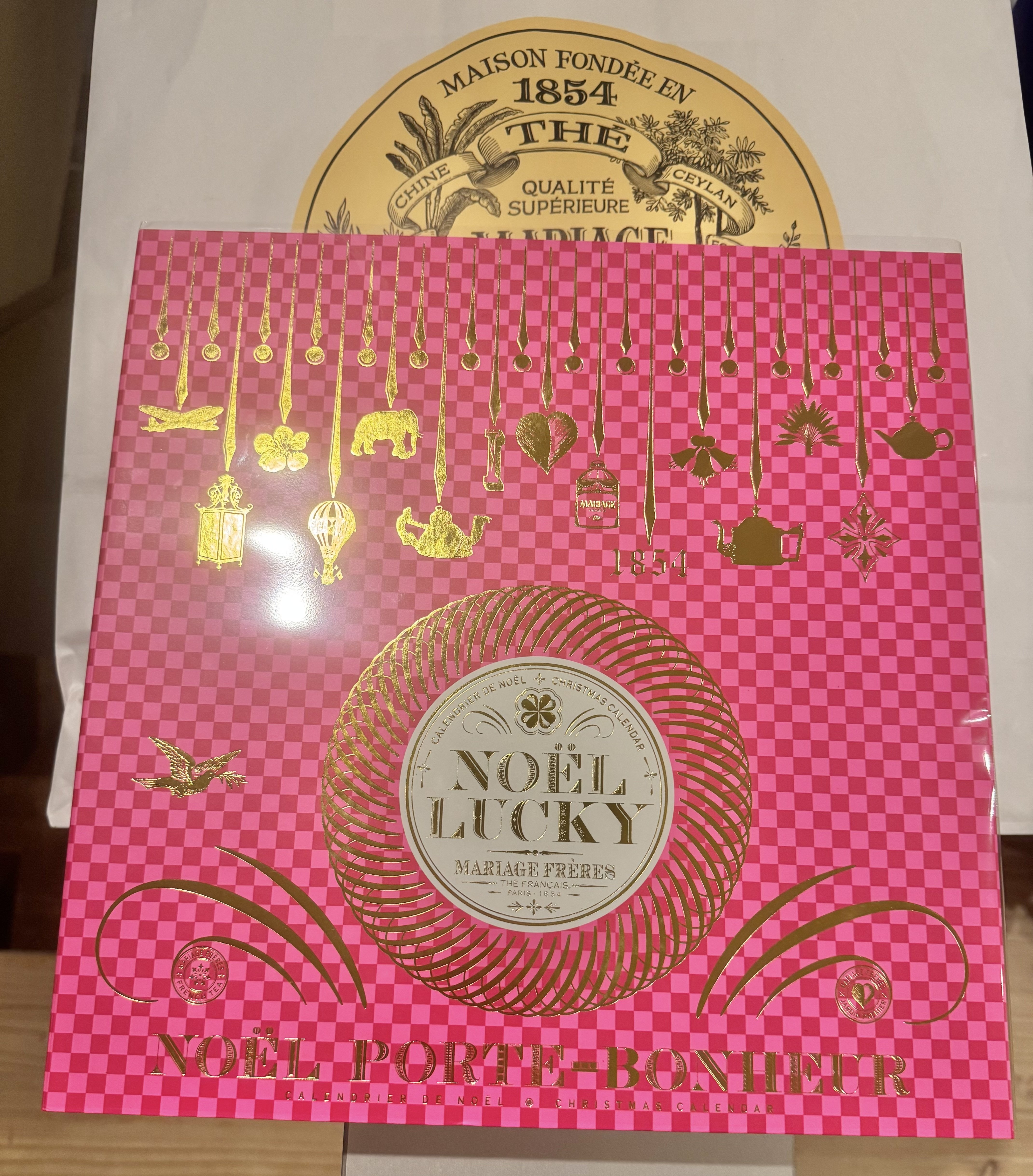 マリアージュフレール アドベントカレンダー「NOEL LUCKY」｜おーじろー