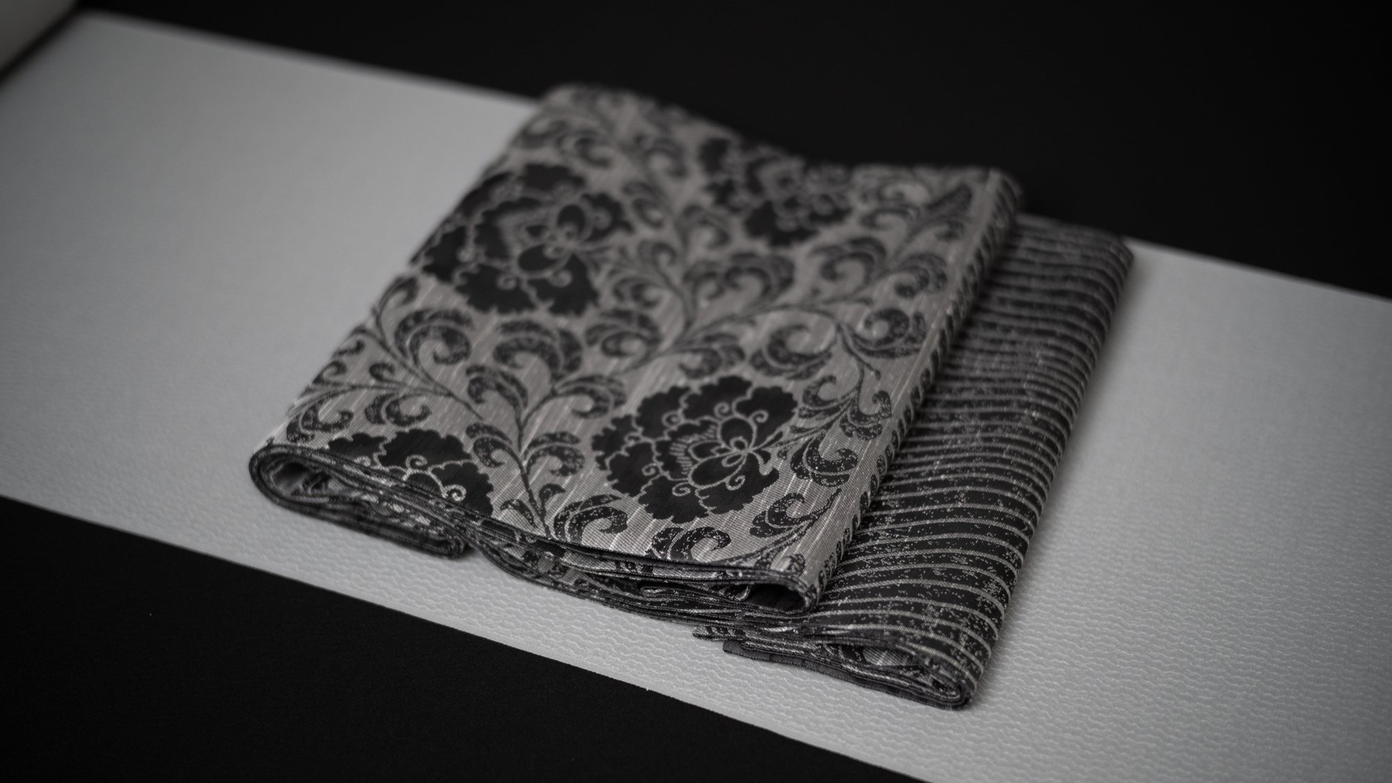 袋帯】アラベスク・スクロール｜総紗縫＋｜senpukuya5