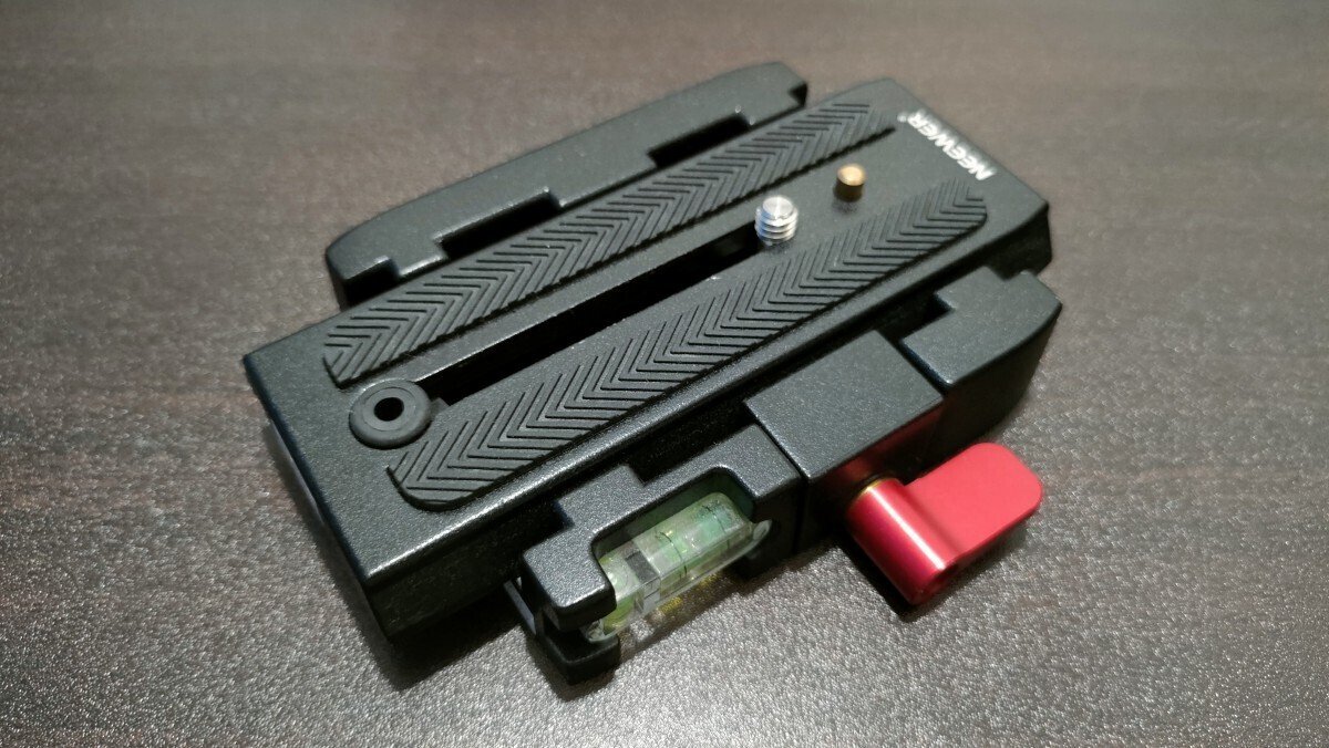 マンフロット互換の中華クイックリリースプレートアダプター3種 比較し