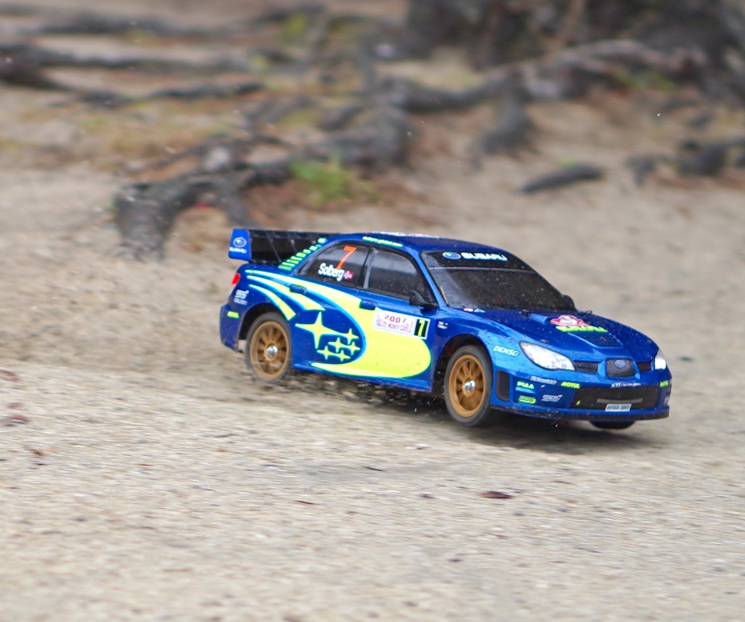 1/10RC スバル インプレッサ WRC 2008 TT-02ラリー風カスタム 1/10RC