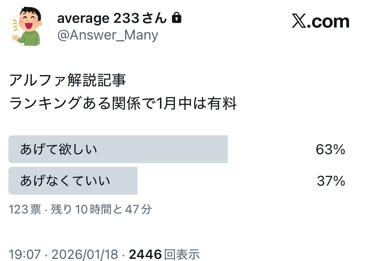 4Cアルファディオス 解説記事｜オチャッピィ