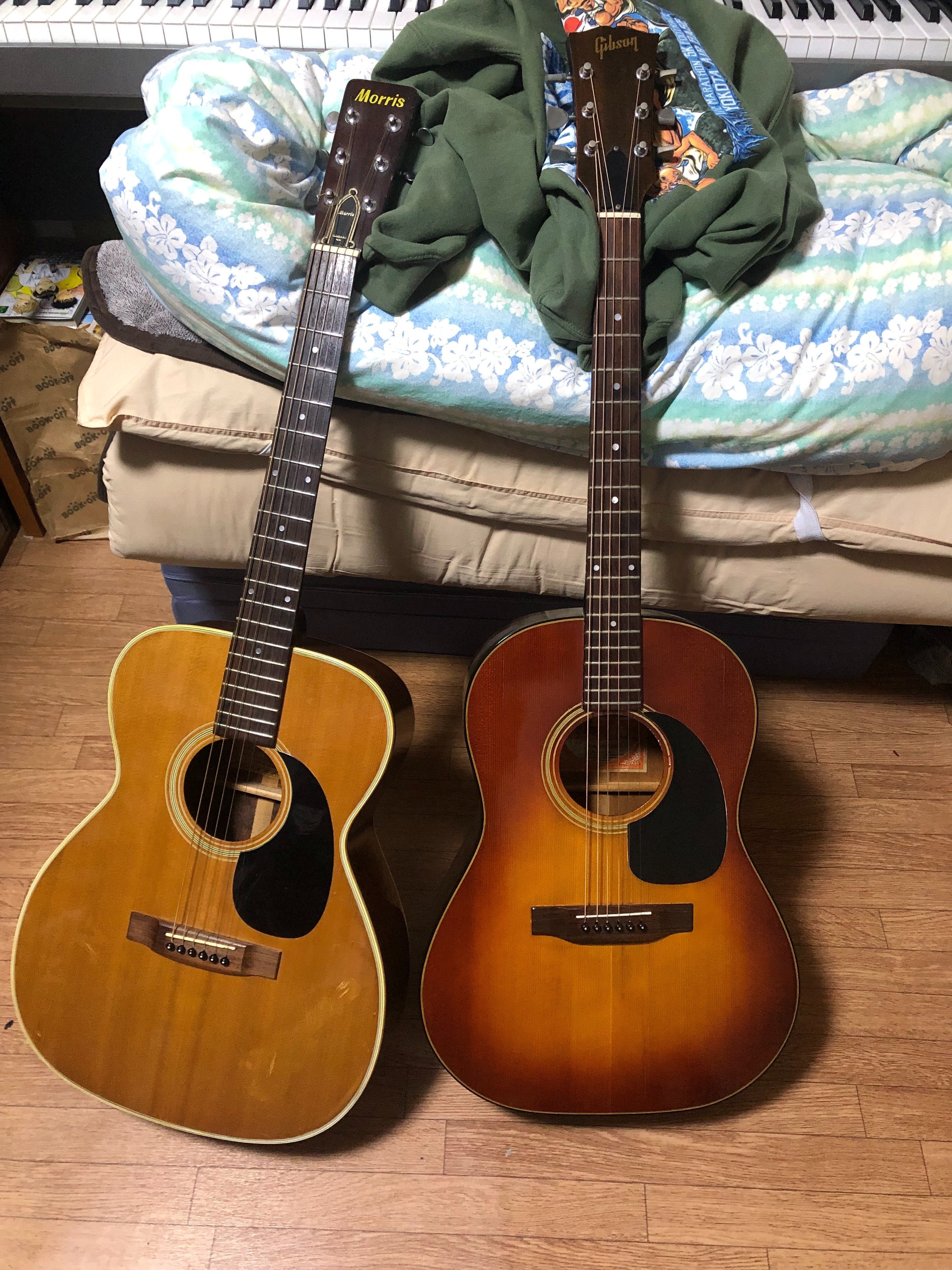 ジャパンビンテージギター モーリスF15から改造まで ｜（花鳥風月）ikesan