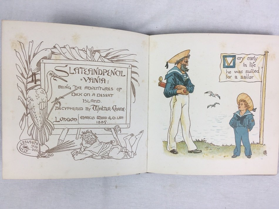 ウォルター・クレインが挿絵と本文も手掛けた創作絵本｜極東書店