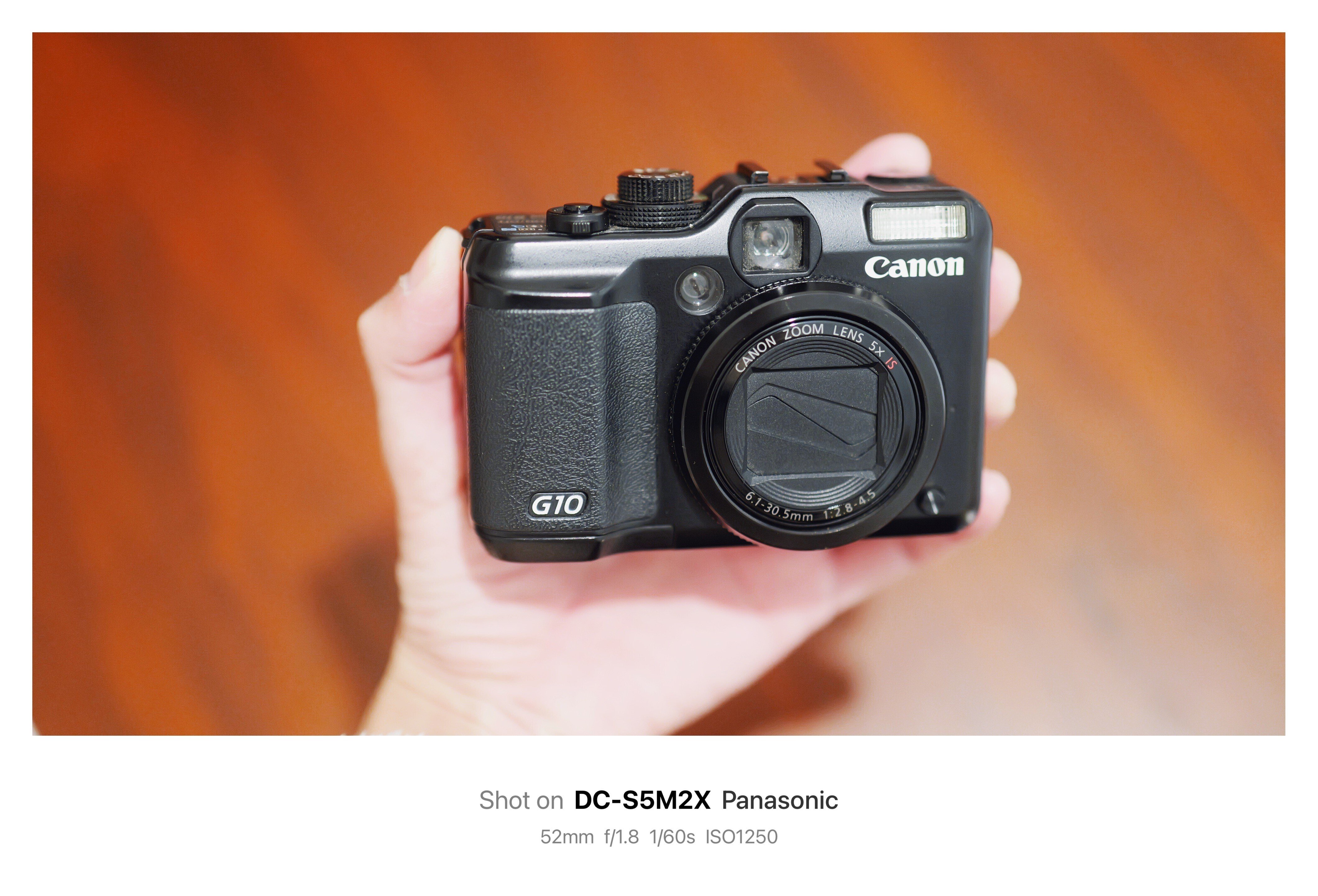 オールドコンデジ】PowerShot G10のサイズ感が可愛すぎてやばい｜鈴木