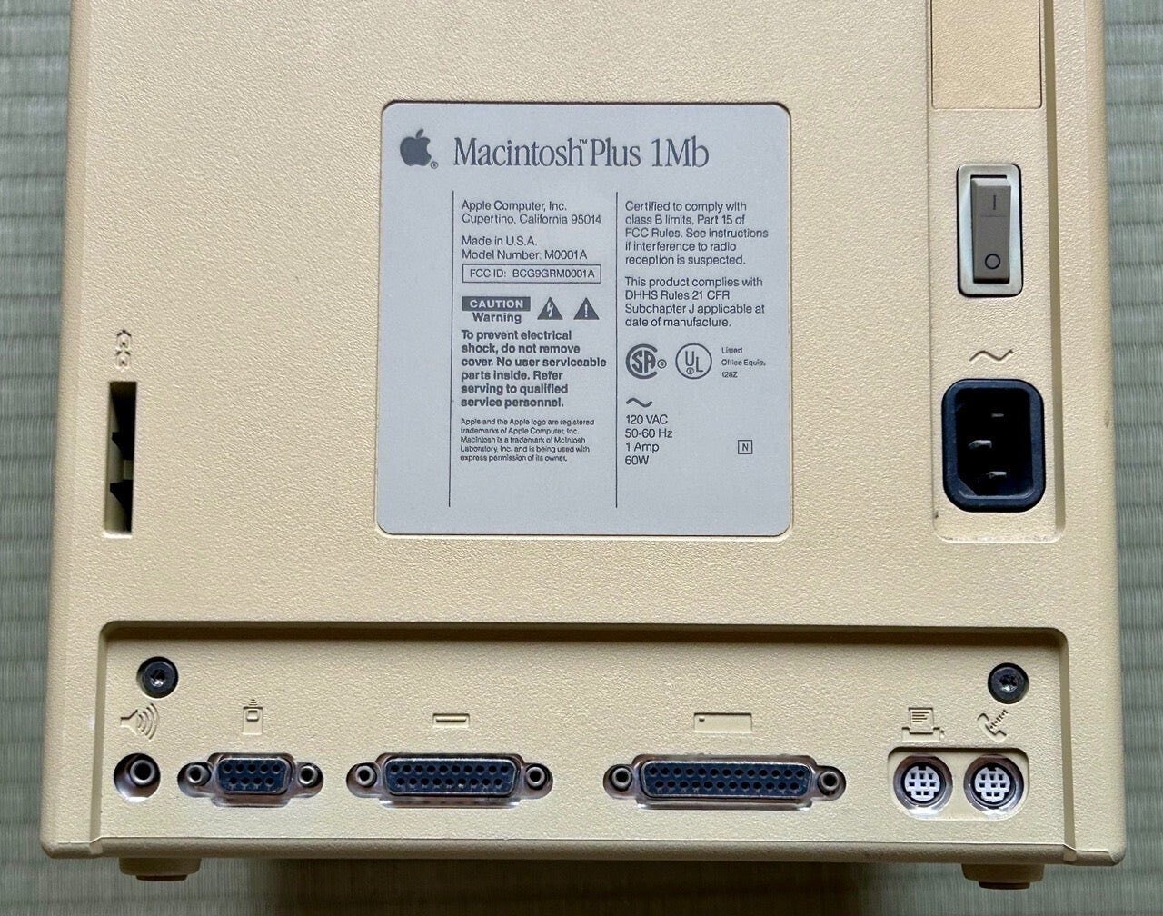 Macintosh Plus｜快技庵 高橋政明