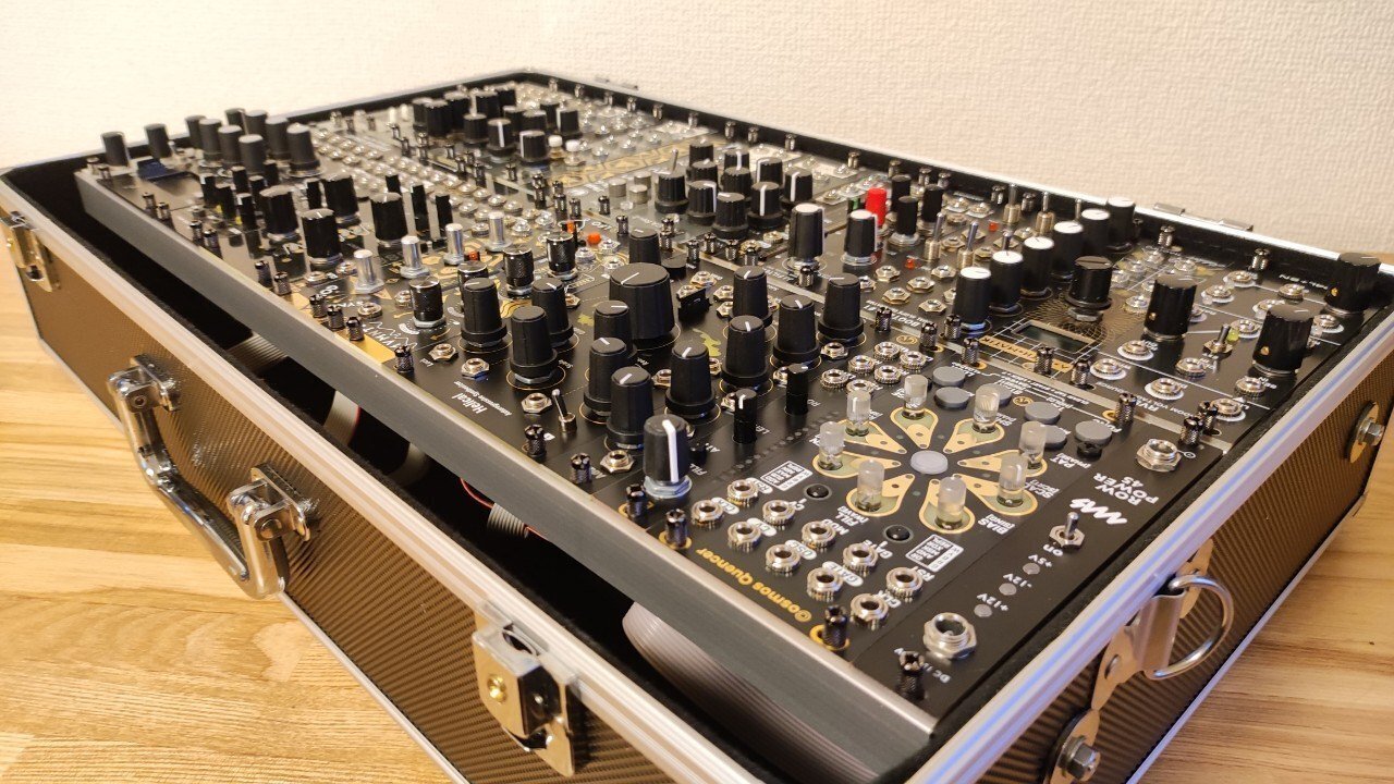 モジュラーシンセ トラベルケース自作｜HAGIWO/ハギヲ