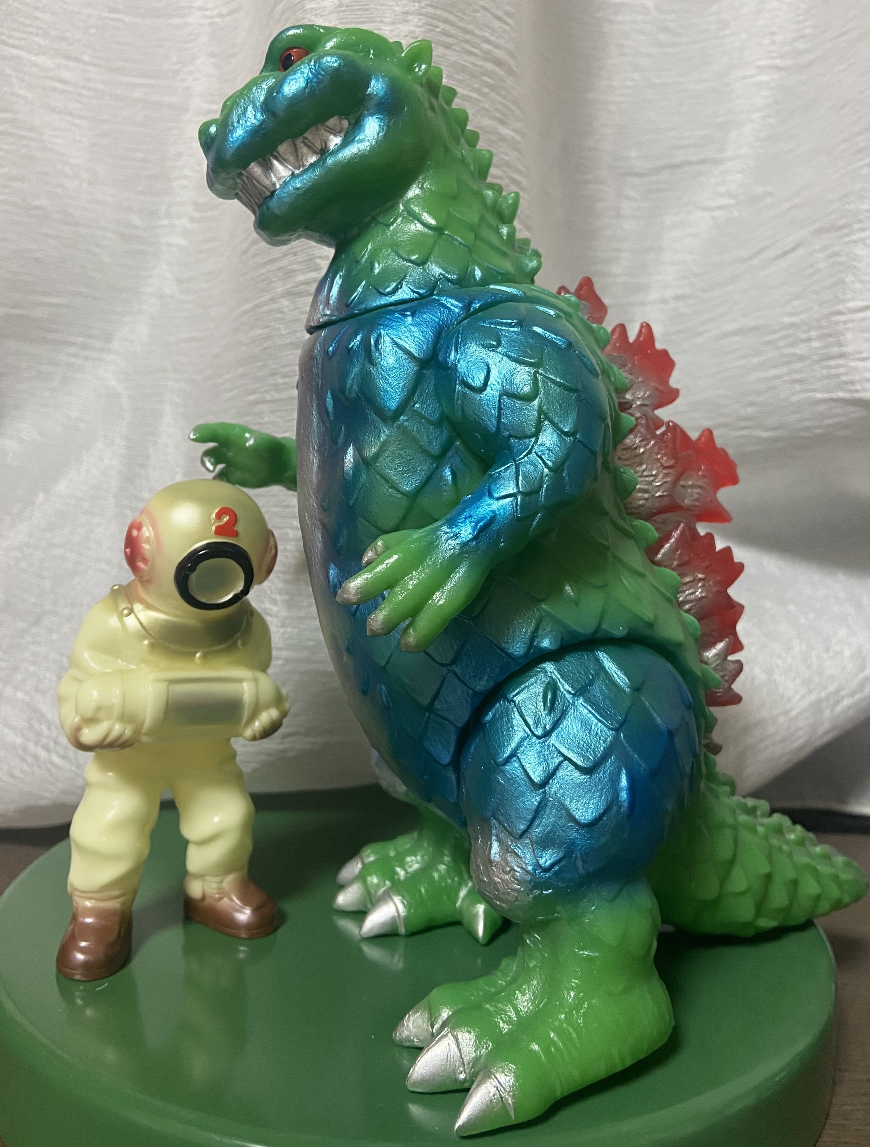 ﾄｲｸﾞﾗﾌ製第1案 初代雛型ゴジラ｜ゆる