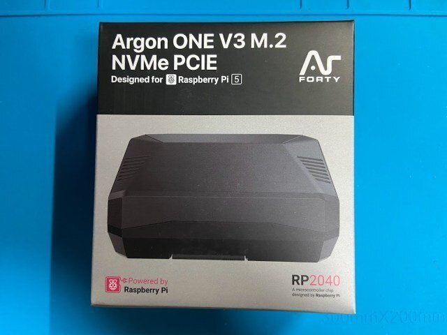 SSD稼働専用ラズパイ5ケース『Argon ONE V3 M.2 NVME PCIE Case』｜H