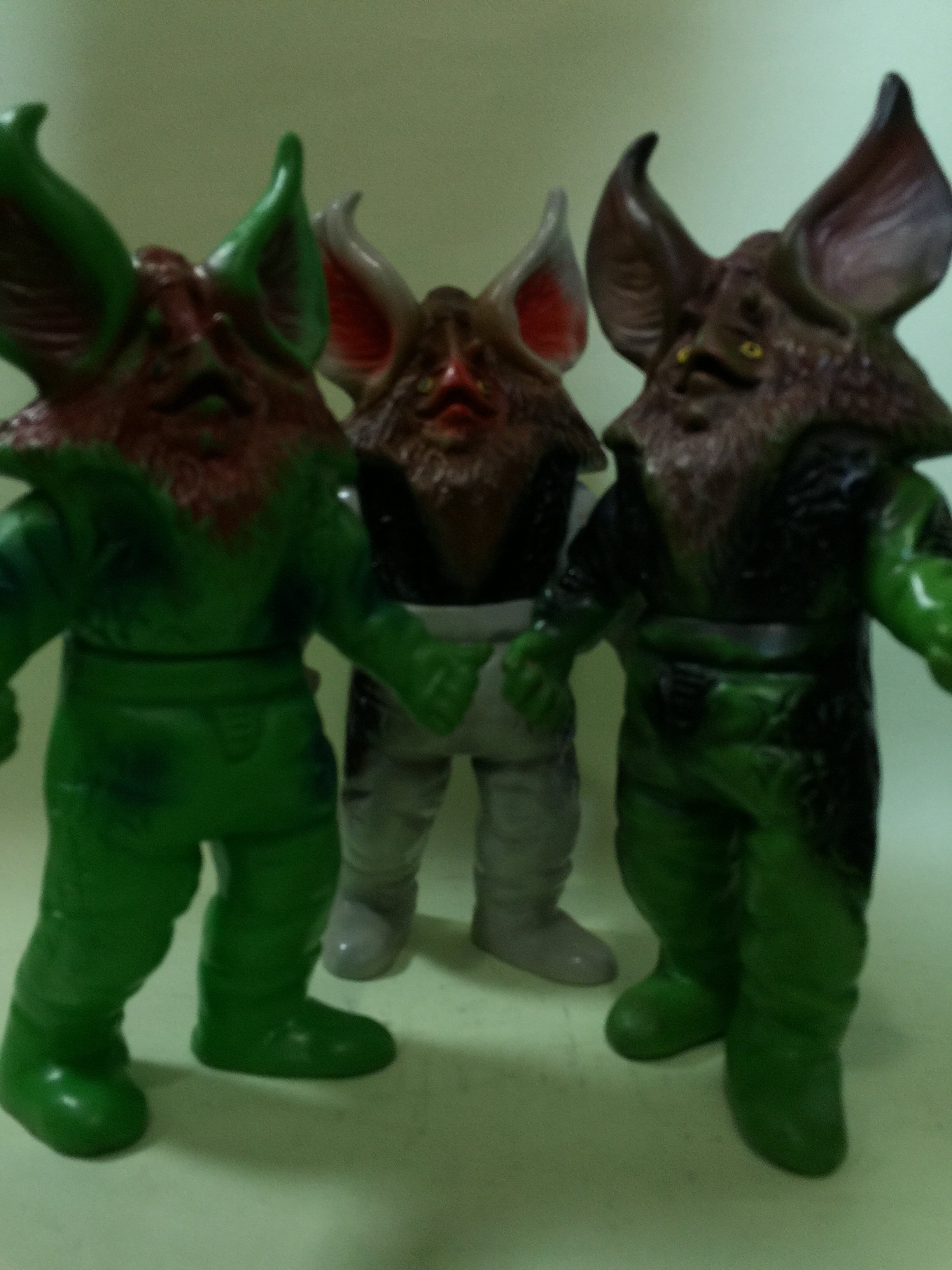 イカルス星人 マルサン製 ブルマァク製比較｜ゆる