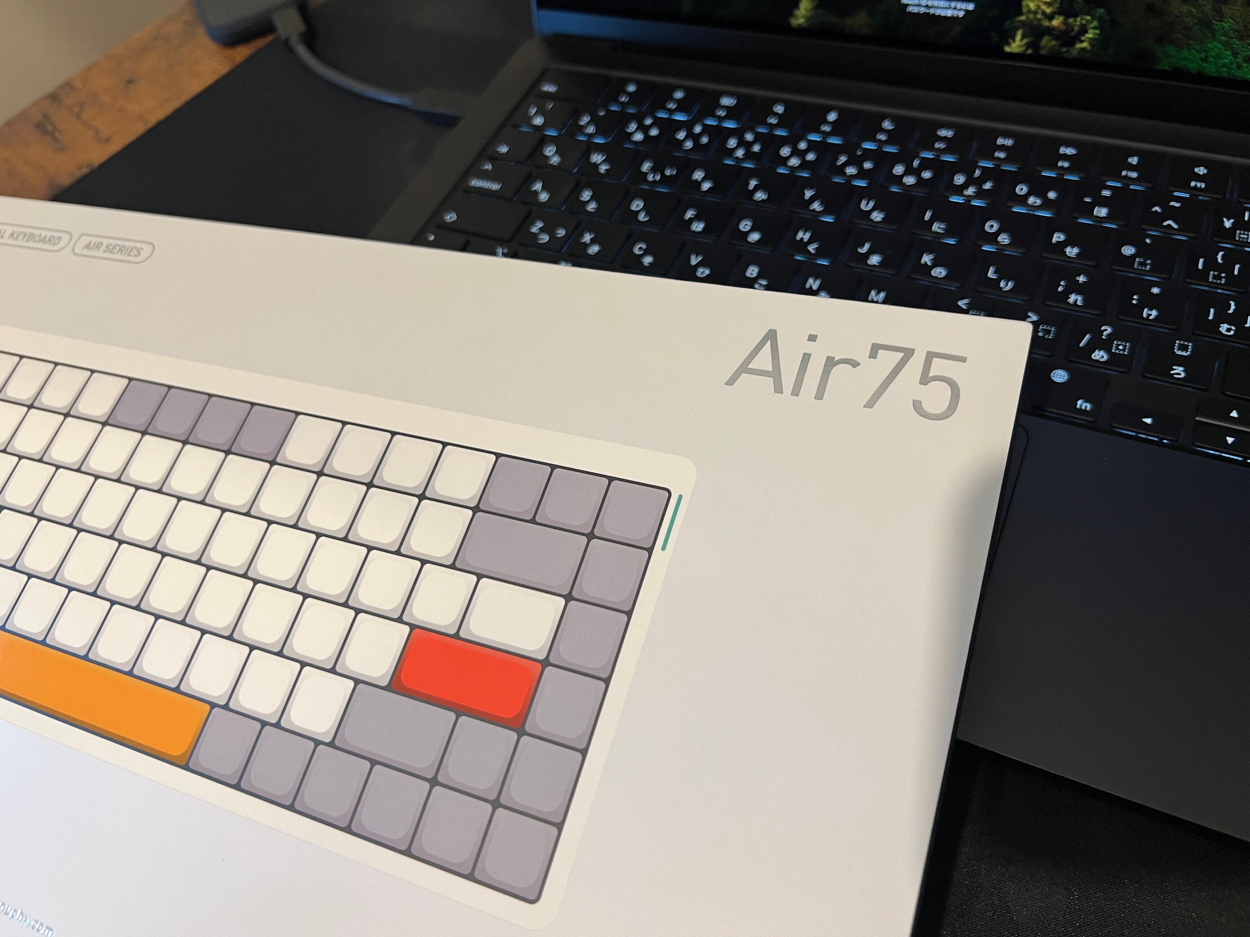 NuPhy Air75 V2(Cowberry) を購入しました。｜おかゆ