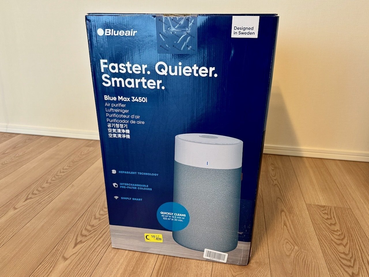 Blueair待望の新型Blue Max 3450iで部屋の空気をキレイにしよう！｜NEO