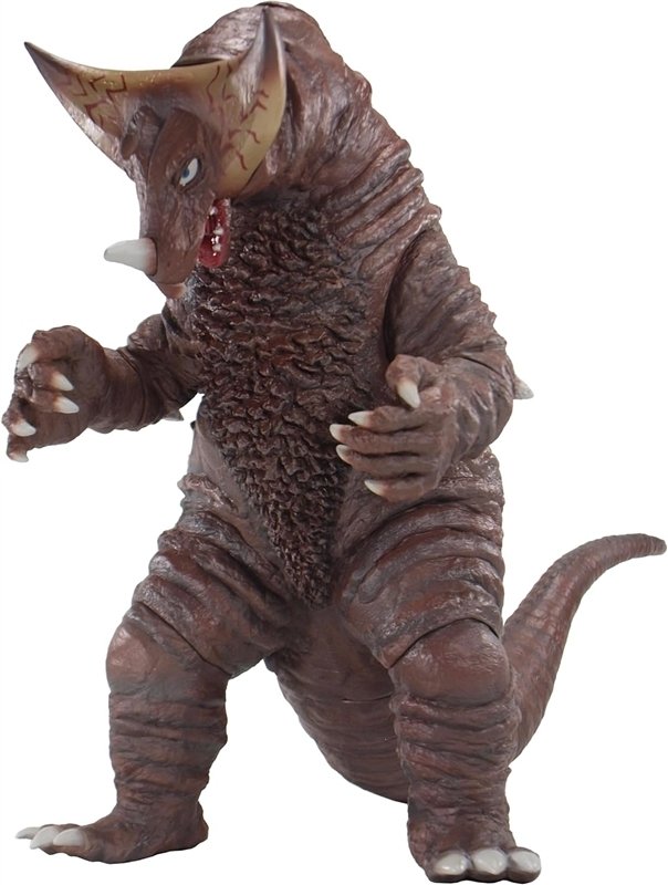 ゴモラ、レッドキング、ツインテールのハイグレードソフビフィギュア