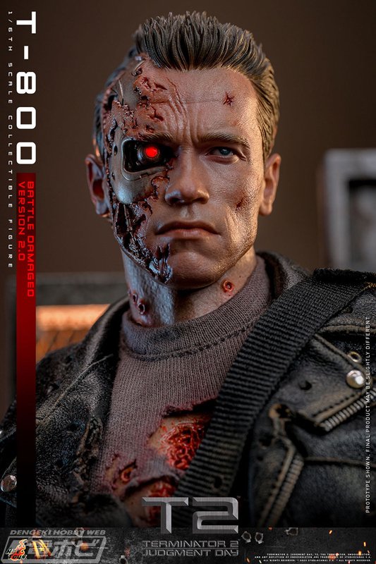 ターミネーター2』「T-800」の可動フィギュアが“バトルダメージ版”と