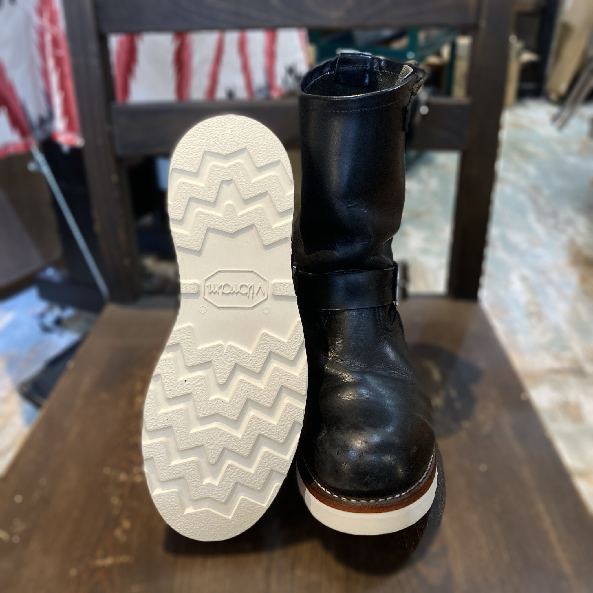 Resole/ソールカスタム】Red Wing#2268 Engineer Boots｜CREA Repair