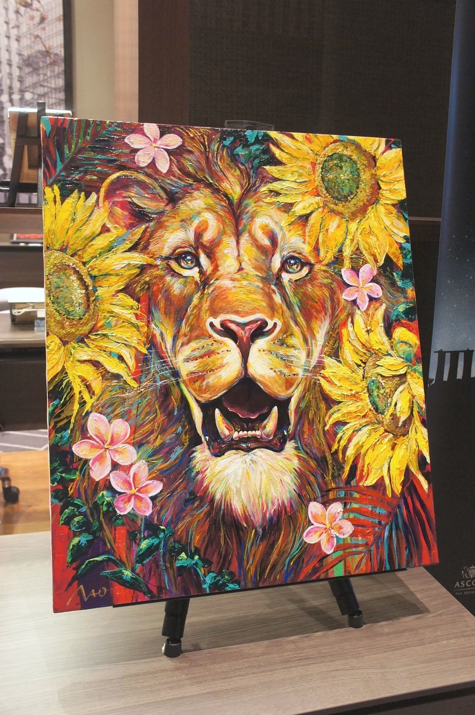 開運】パワフルなシンボル、ライオン｜infinity artist NAO