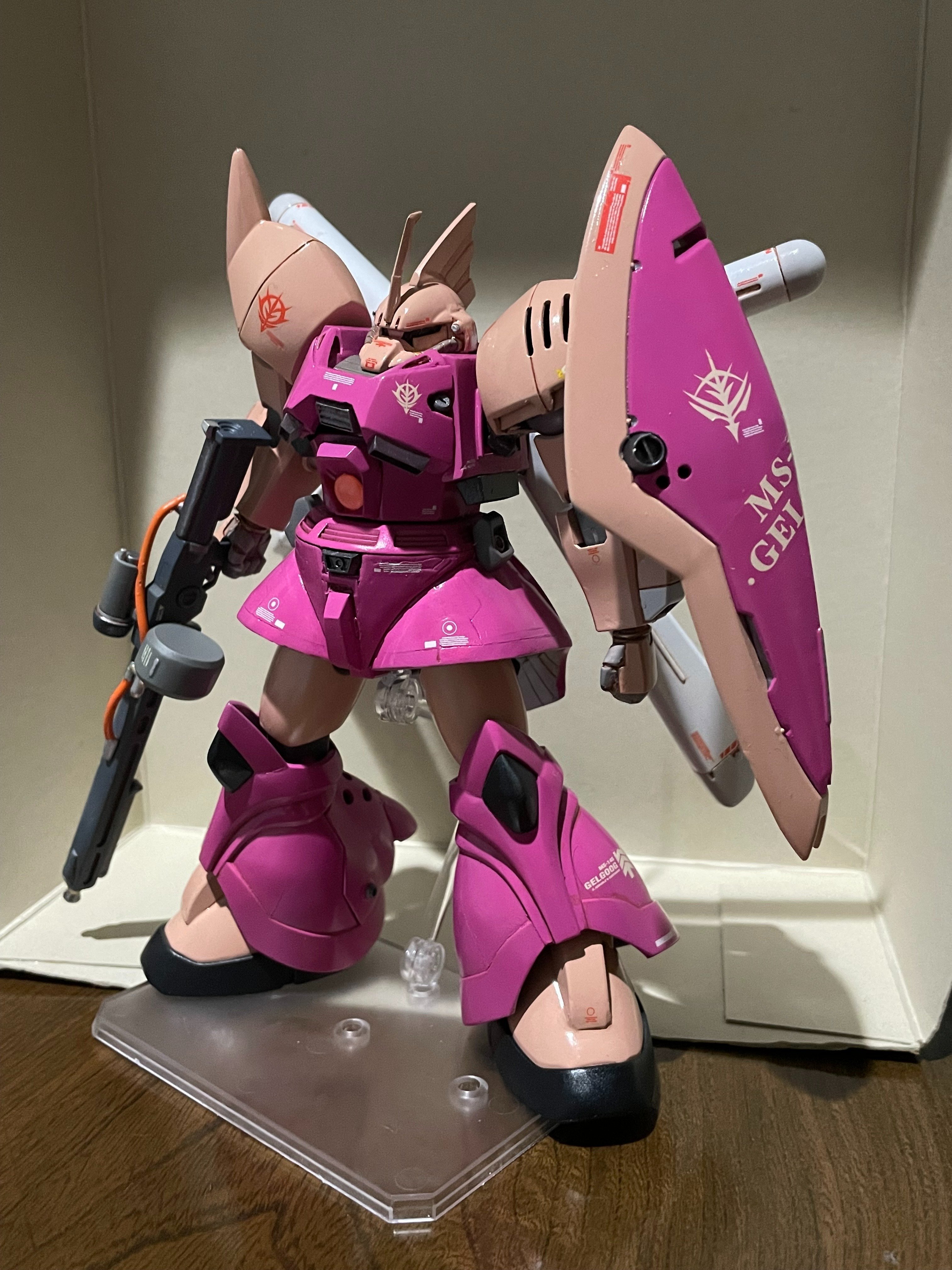 1/144ゲルググマリーネシーマカスタムをつくってみた｜こねこなめこ