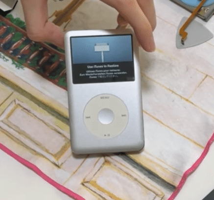 ジャンクのiPodClassicを直そうね ～iPodClassic(第六世代)80GB→128GB