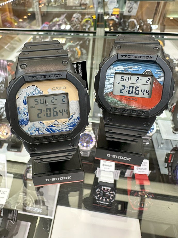 G-SHOCK】葛飾北斎限定モデル｜大西時計店@オンライン