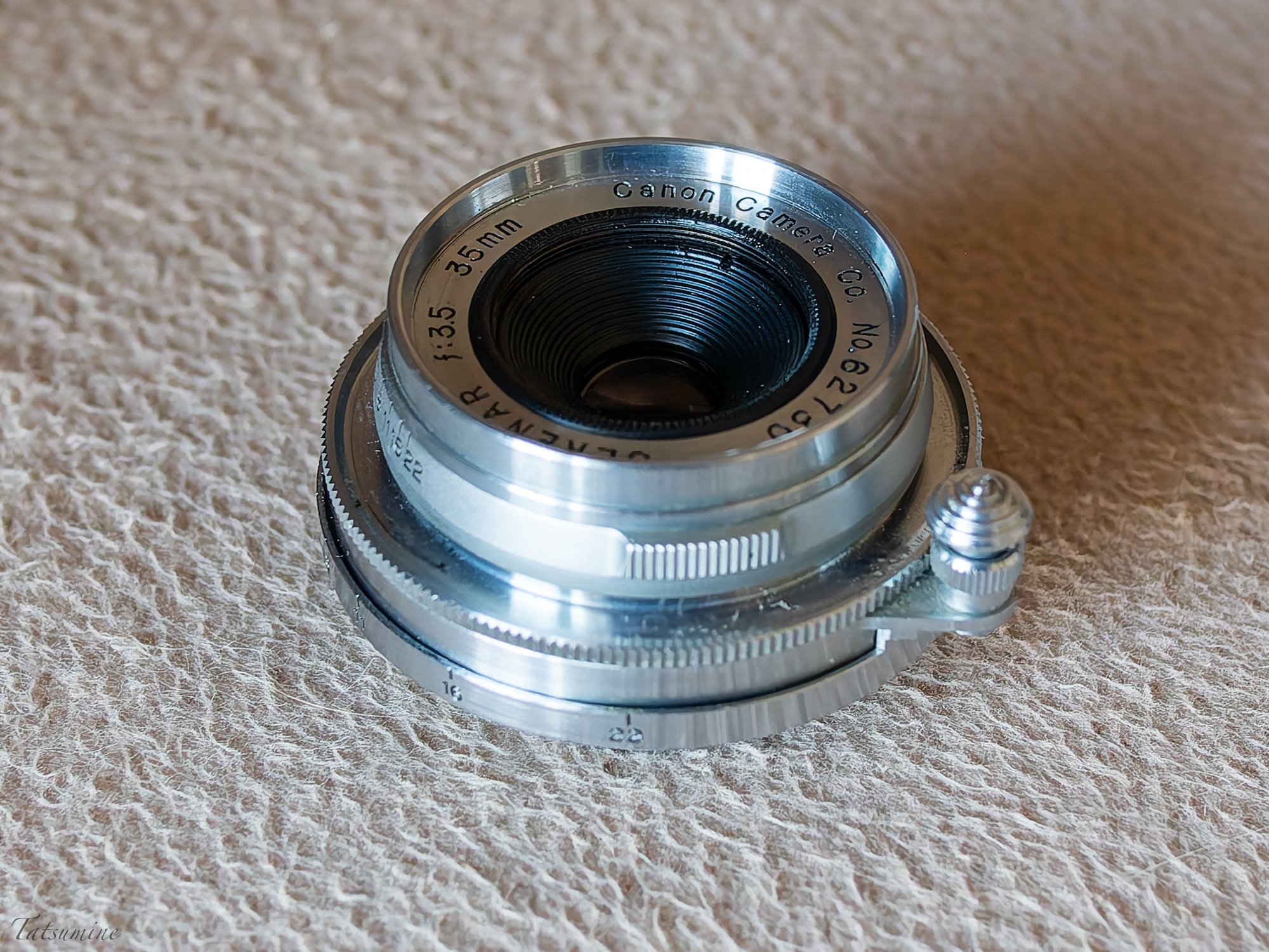 キヤノン Serenar 35mm F3.5を(危険がいっぱいの)オークションで購入