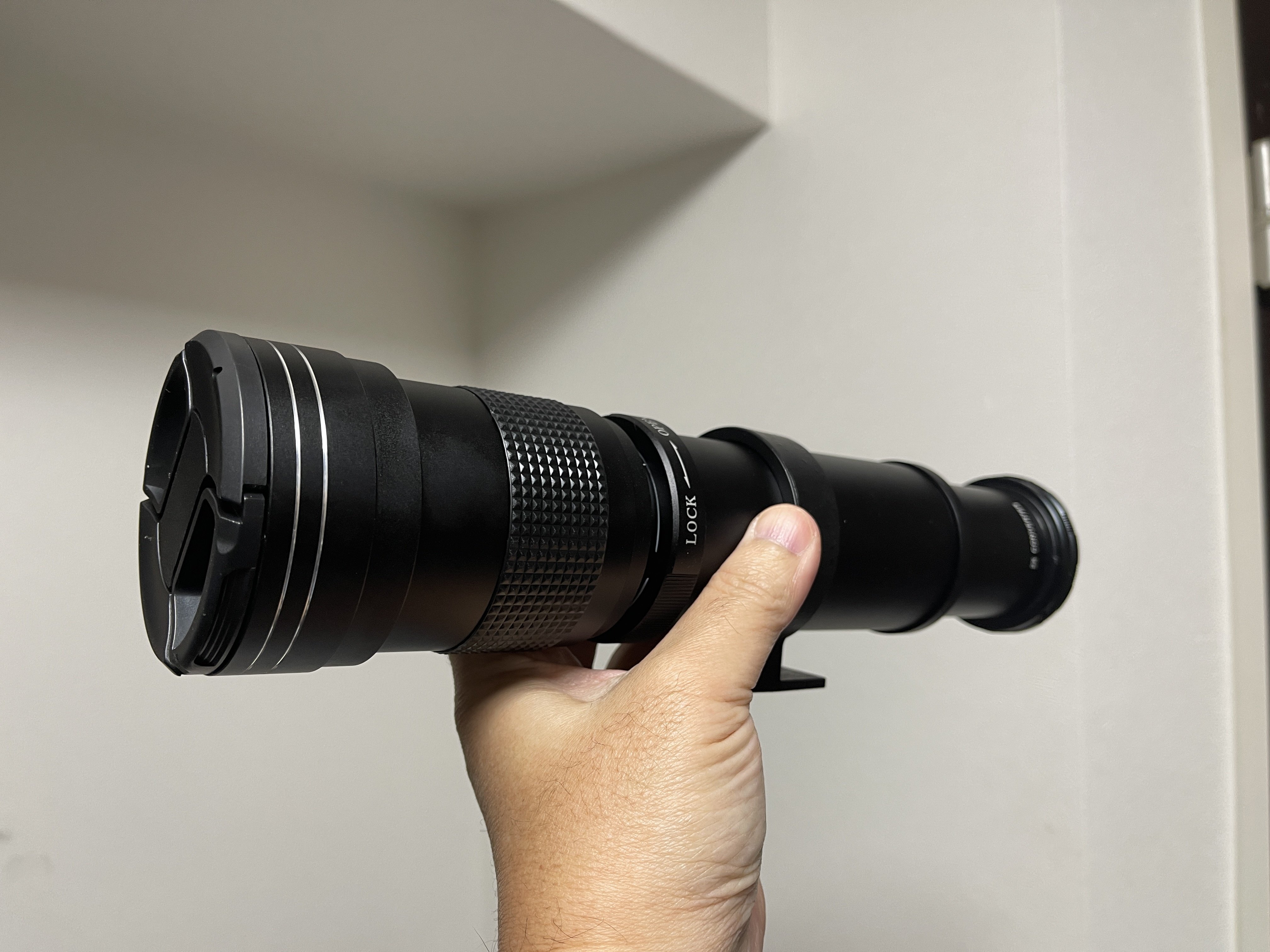 AliExpressで買った超望遠を試してみた｜怪力熊男