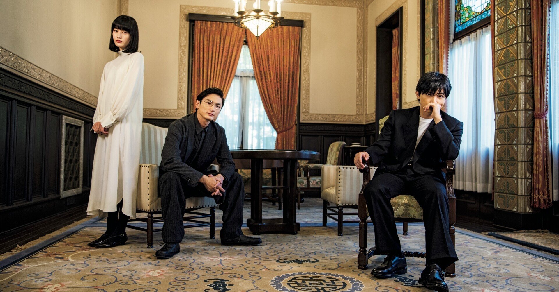 吉沢亮×高良健吾×橋本愛が語り合う――今夜放送開始の大河ドラマ「青天を