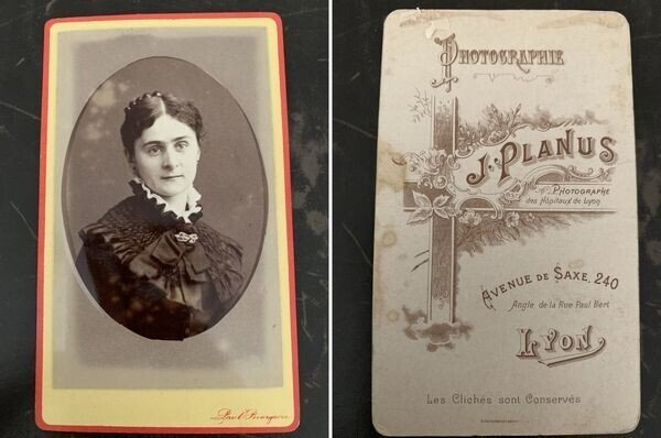 名刺版写真 カルトドヴィジット -フランス19世紀の流行-｜Pinoaya*銀色