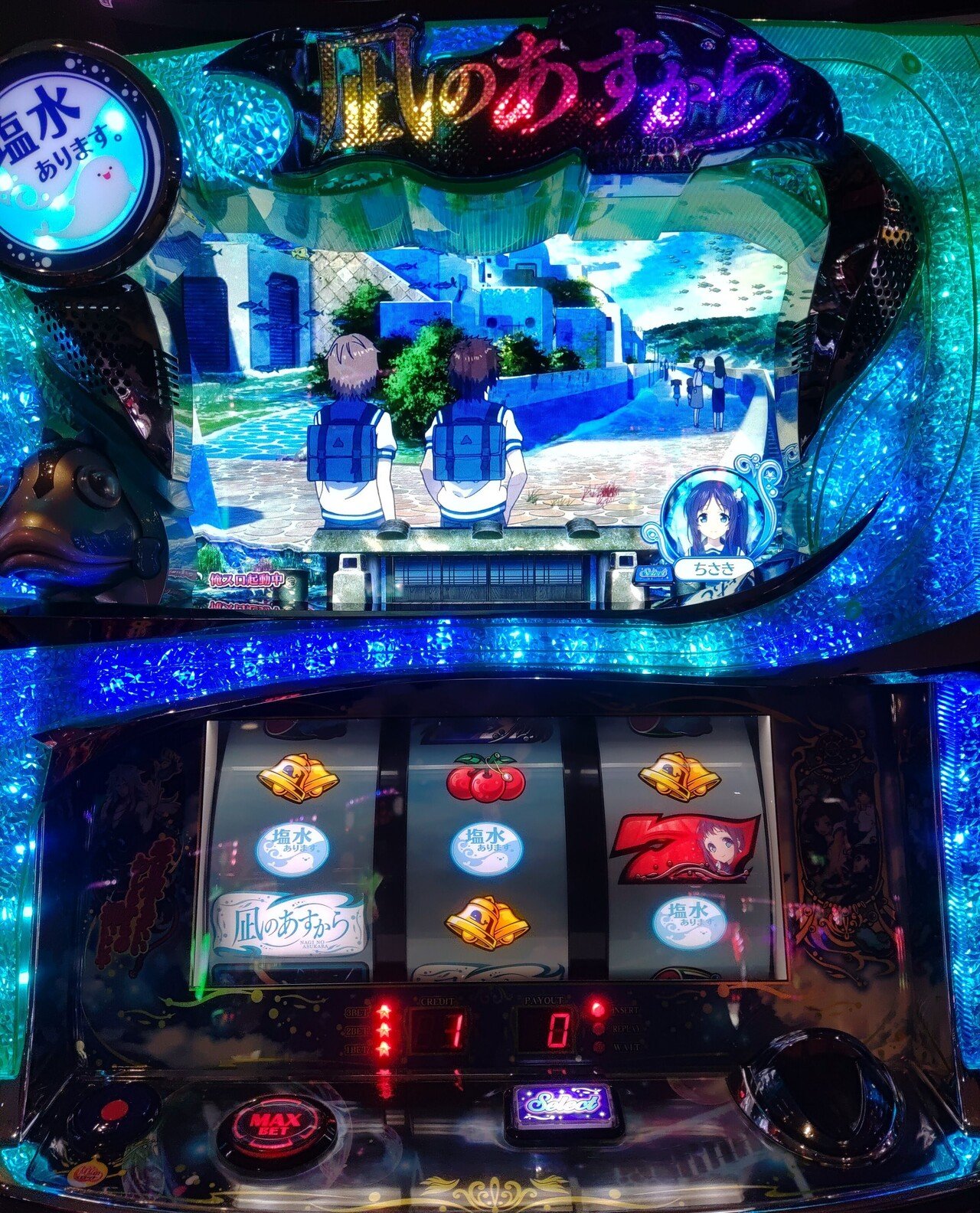 パチスロ引退稼働日記#9】神アニメのパチスロは当然神台！！パチスロ凪