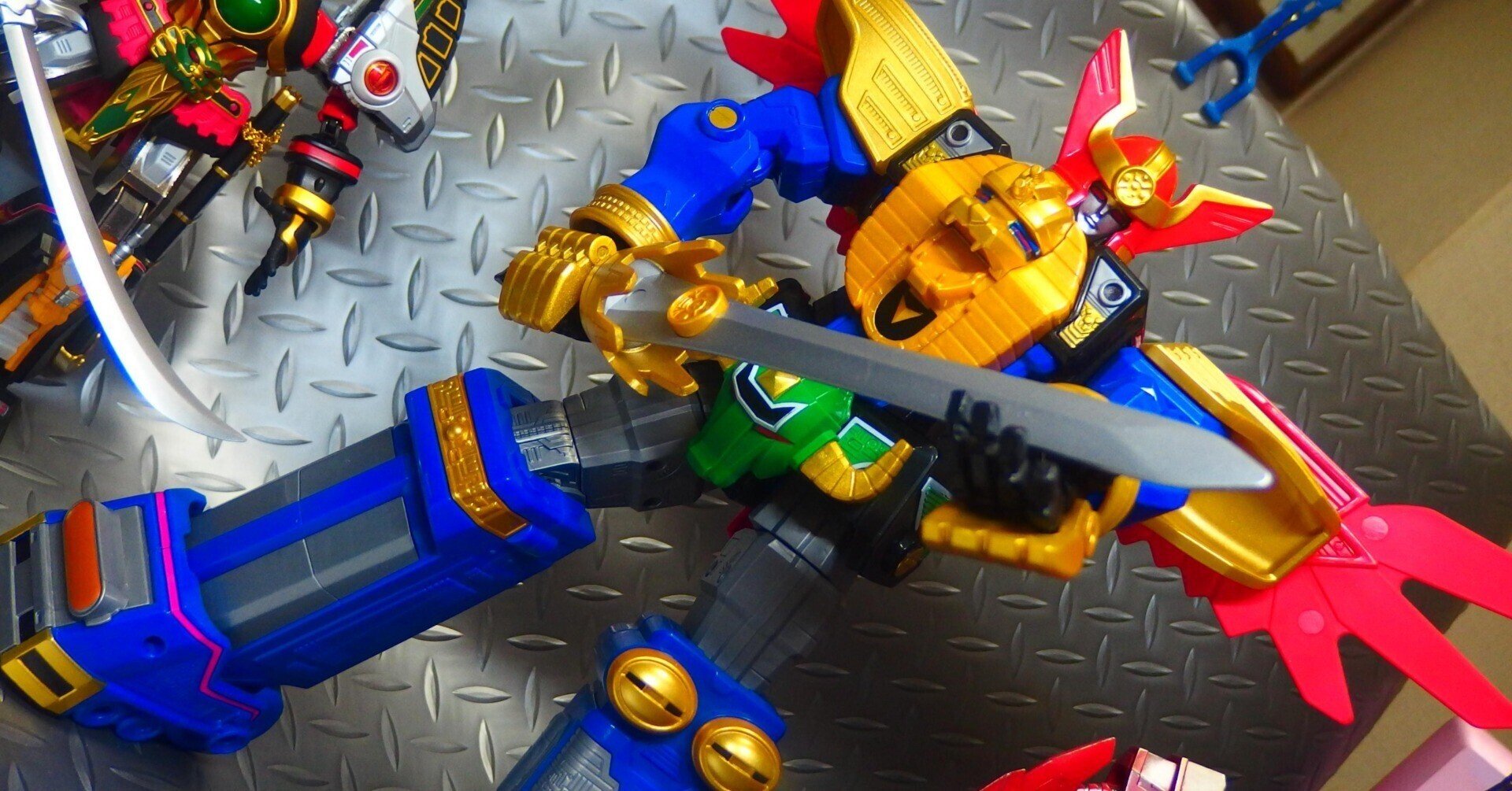 アメトイ][特撮]卓上玩具レビュー273 ZEO MEGAZORD・ジオ・メガゾード