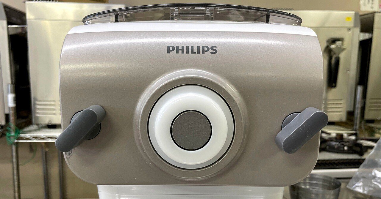 ④PHILIPS ヌードルメーカー HR2365/01／昭和の「家電製麺機」を愛でる