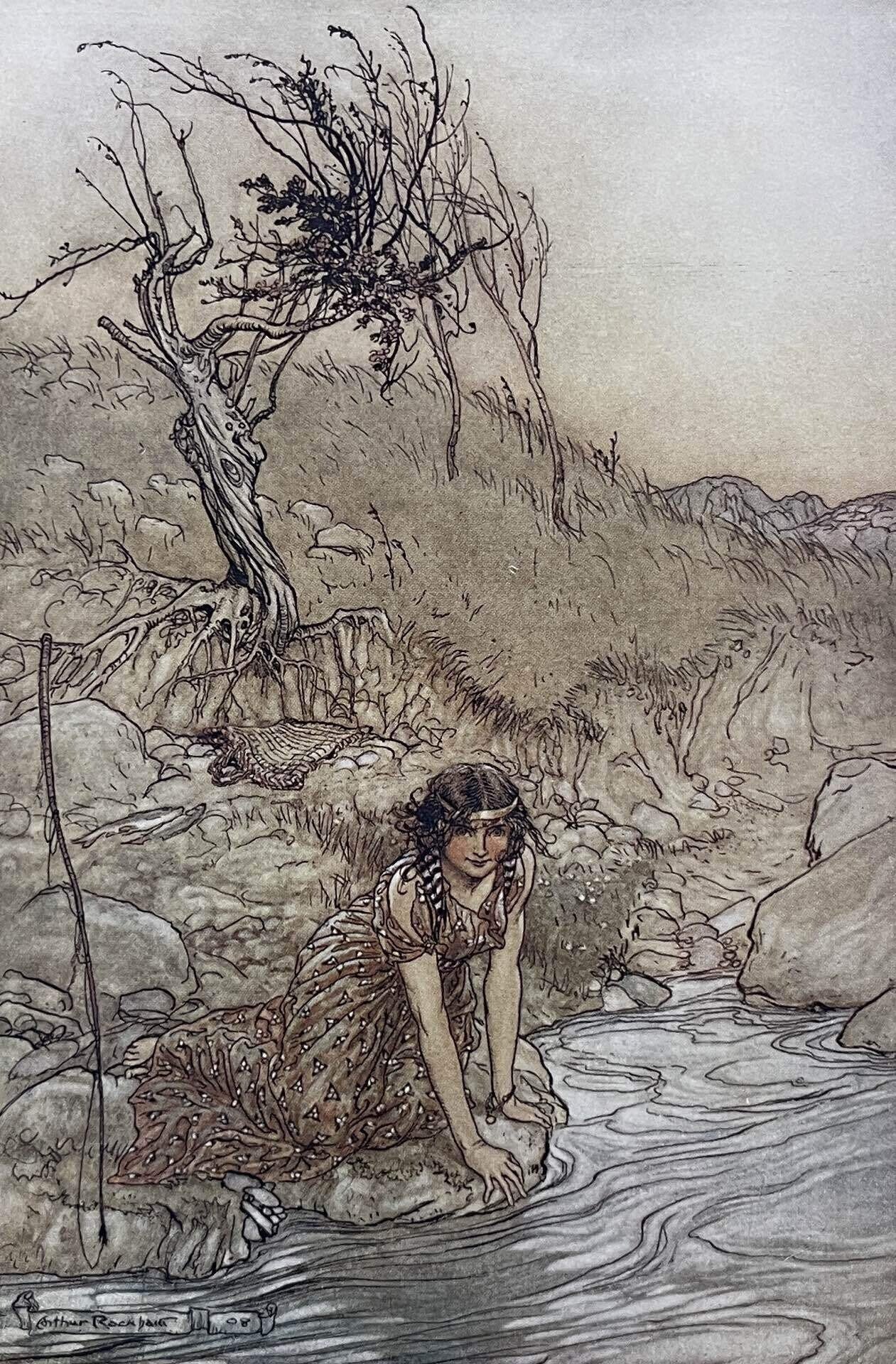 ウィリアム・シェイクスピア、アーサー・ラッカム『真夏の夜の夢』1908