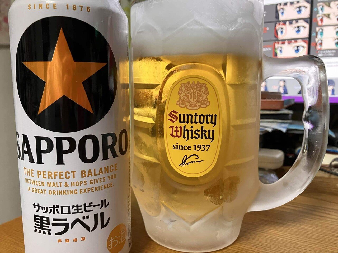 アサヒスーパードライと他のを飲み比べる｜Hysteric_Bar