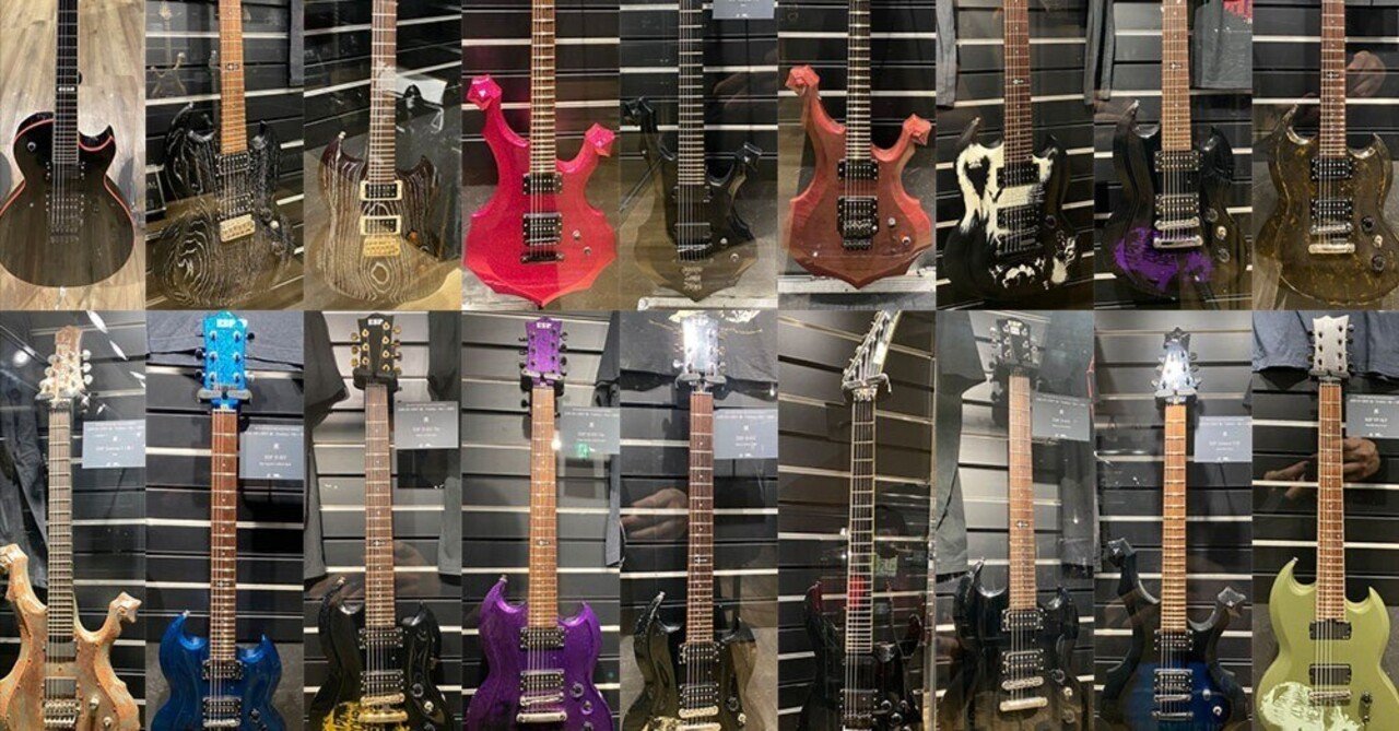 DIR EN GREY 薫 使用ギターまとめ｜べにしょうが