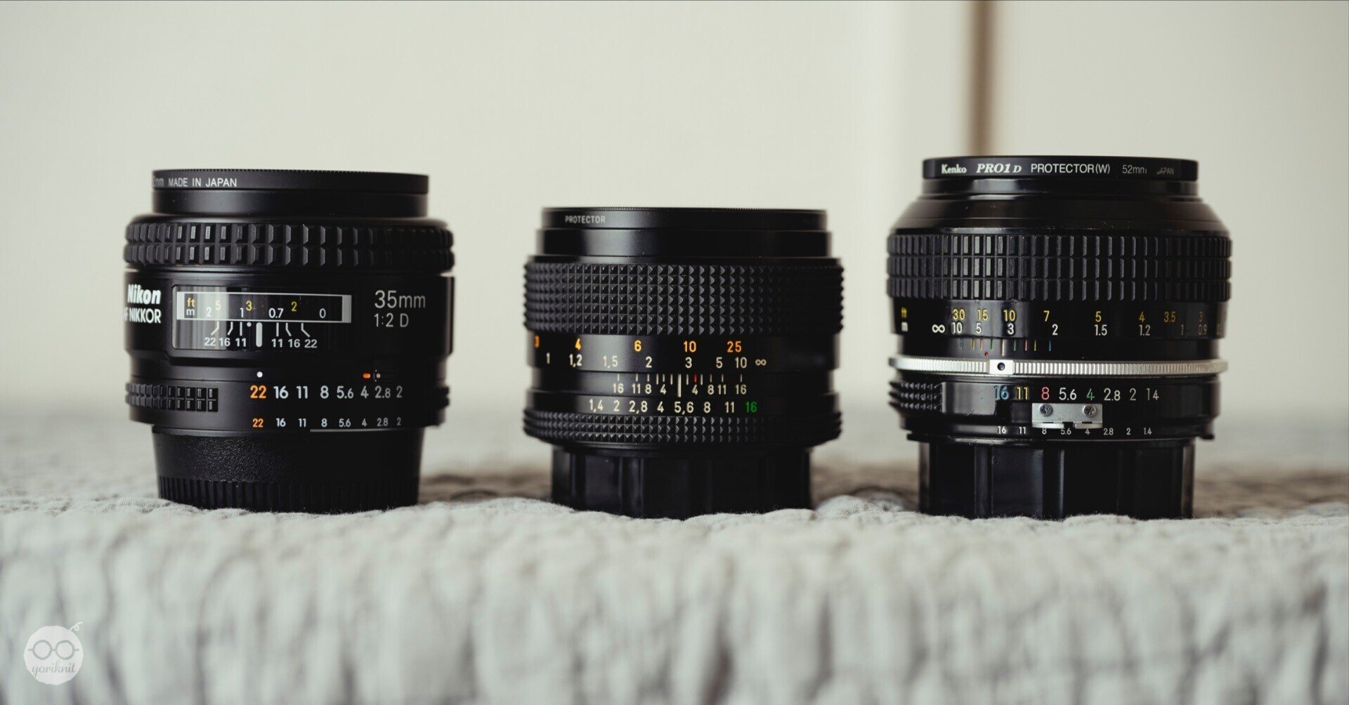 私のオールドレンズ三人衆。 ｜ Nikon Zf｜yoriknit