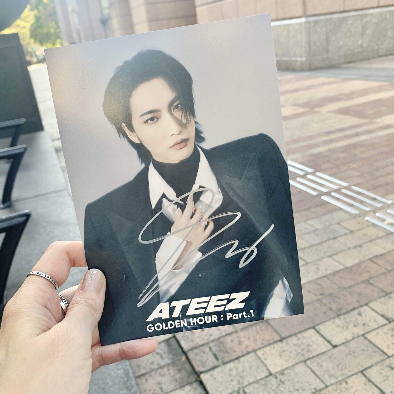 ATEEZ 】大阪個サイン会、団体ハイタッチ会に行ってきたよ｜miyu-fa