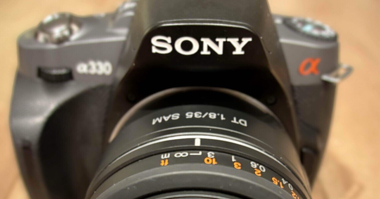 SONY最後のCCD機 α330に魅了された話｜🅣ⓄⓀⓎⓄ Ⓢ🅣ⓇⒺⒺ🅣 🄿🄸🅇