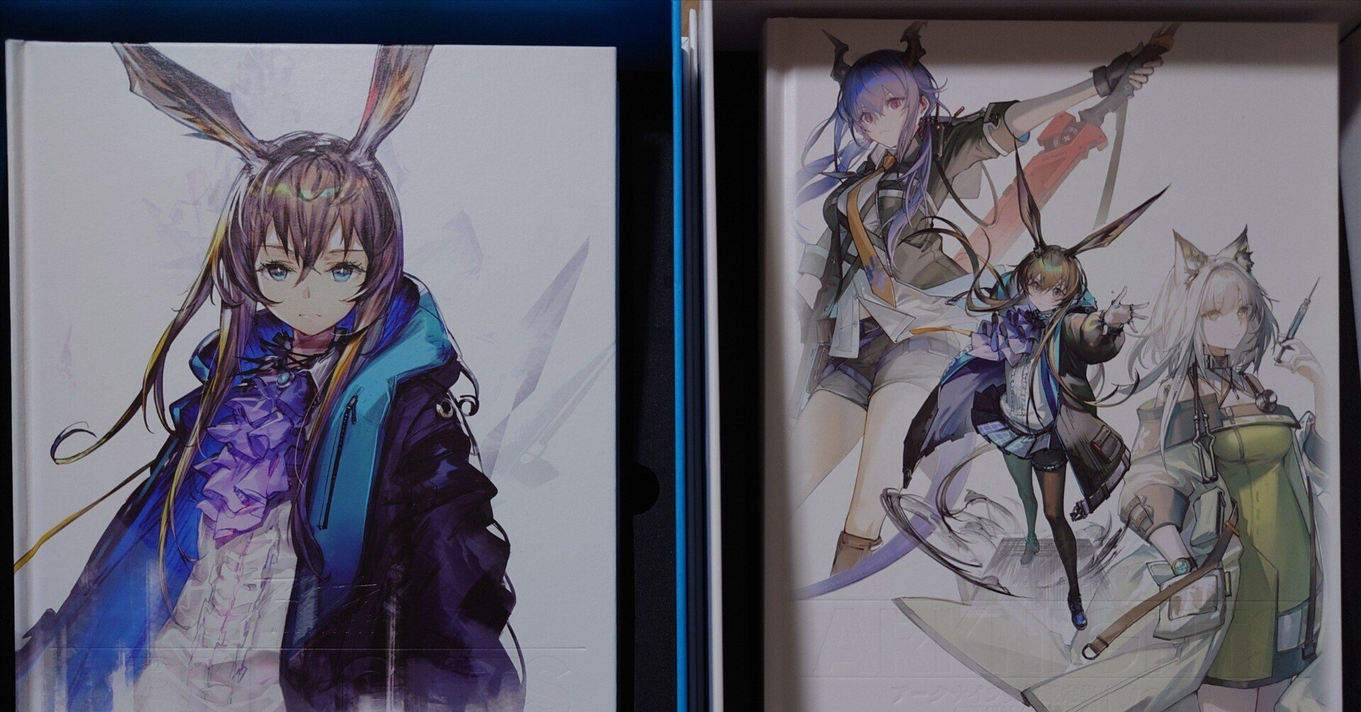 アークナイツ美術設定集VOL1,2比較｜みつ