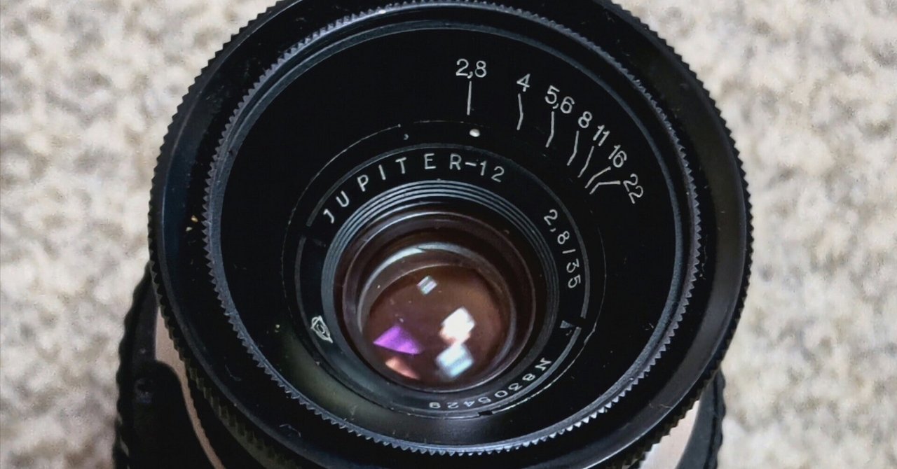 JUPITER-12 35mm f2.8購入しました｜もとぴー
