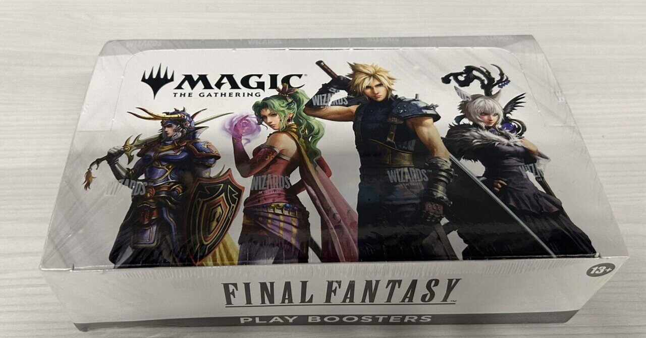 マジック：ザ・ギャザリング FFコラボ 英語版1BOX開封｜アメリカ駐在