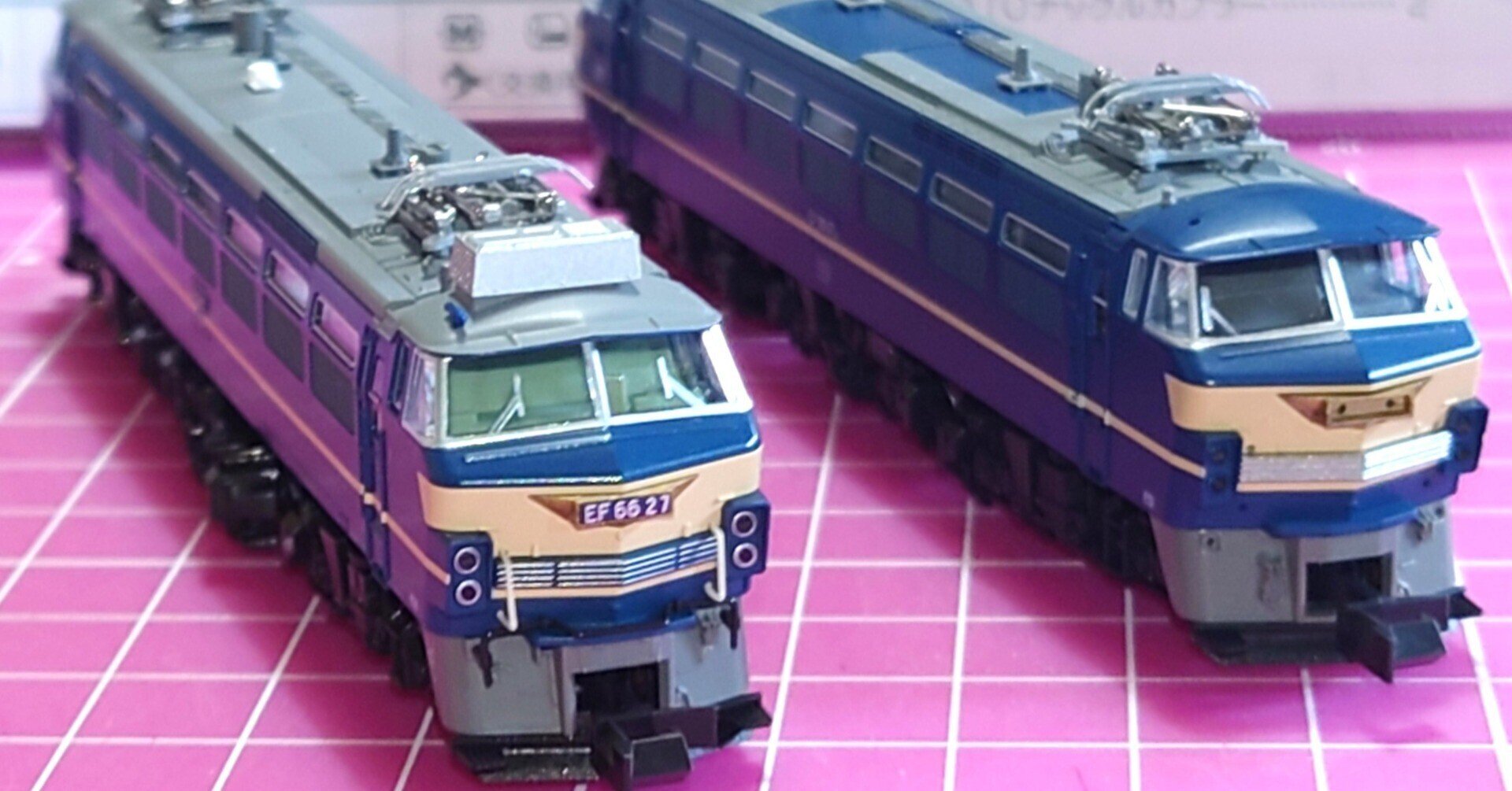 KATO Nゲージ EF66 27 、アイドル機関車 ニーナ、来たぁ～!!｜こぱんだ