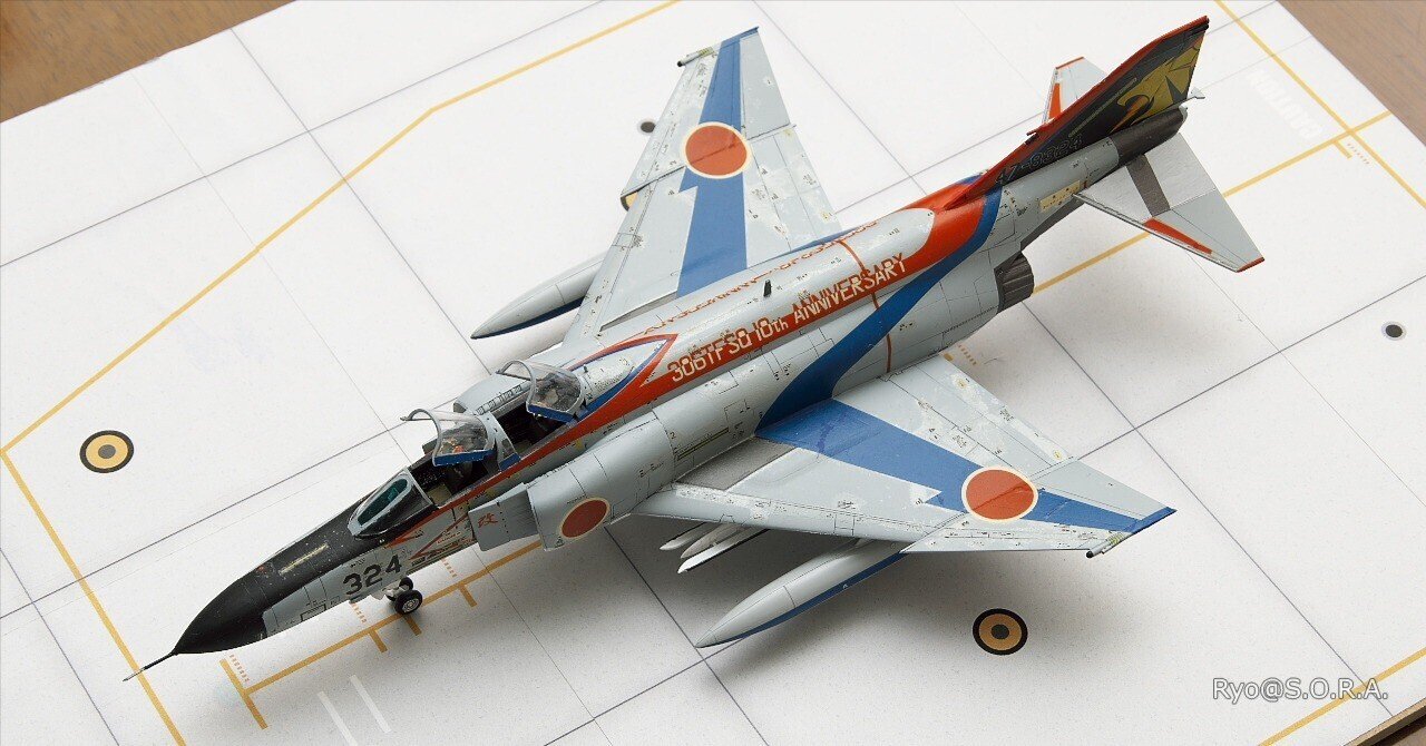 プラモデル製作記 ハセガワ 1/72 F-4EJ改 スーパーファントム｜Ryo