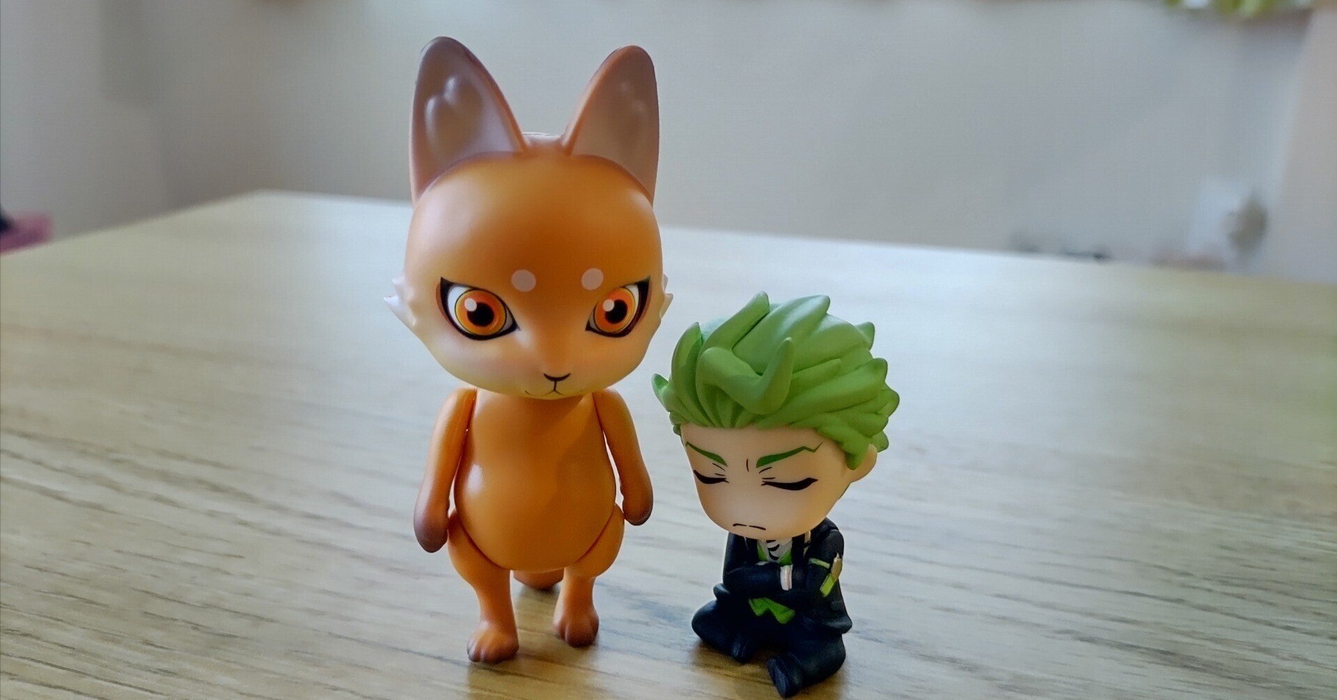 カプセルドール（キツネ）と セベク｜tenko