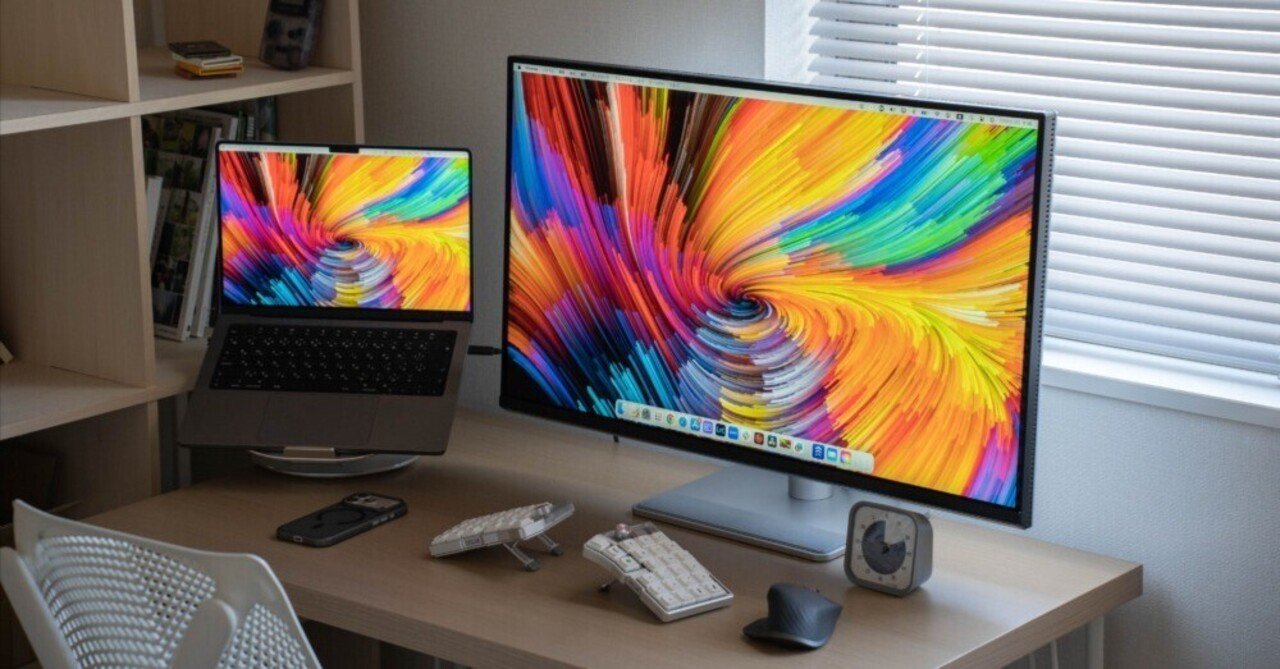 BenQ MA320UPレビュー｜MacBookの美しさをそのまま大画面に