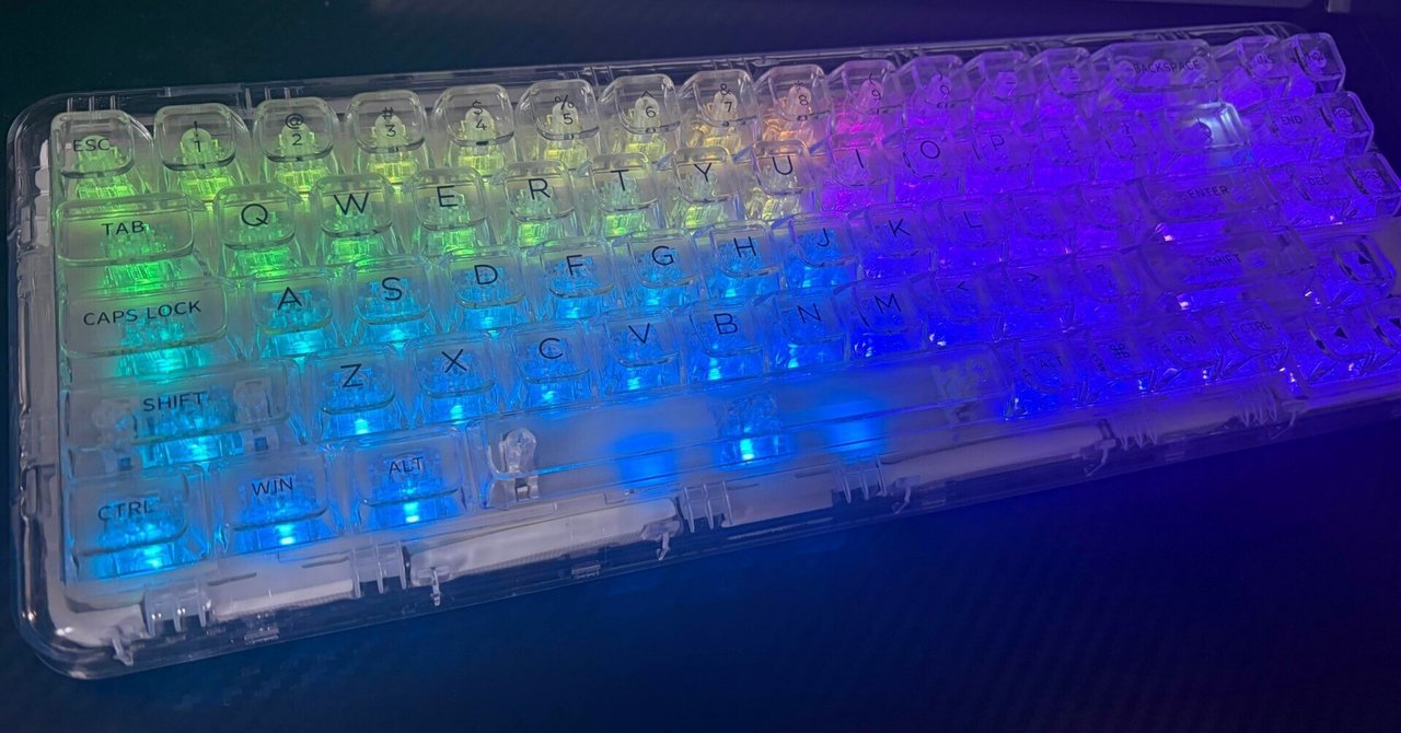 17 YUNZII X71とか言うビジュ全振りのキーボードくんについて