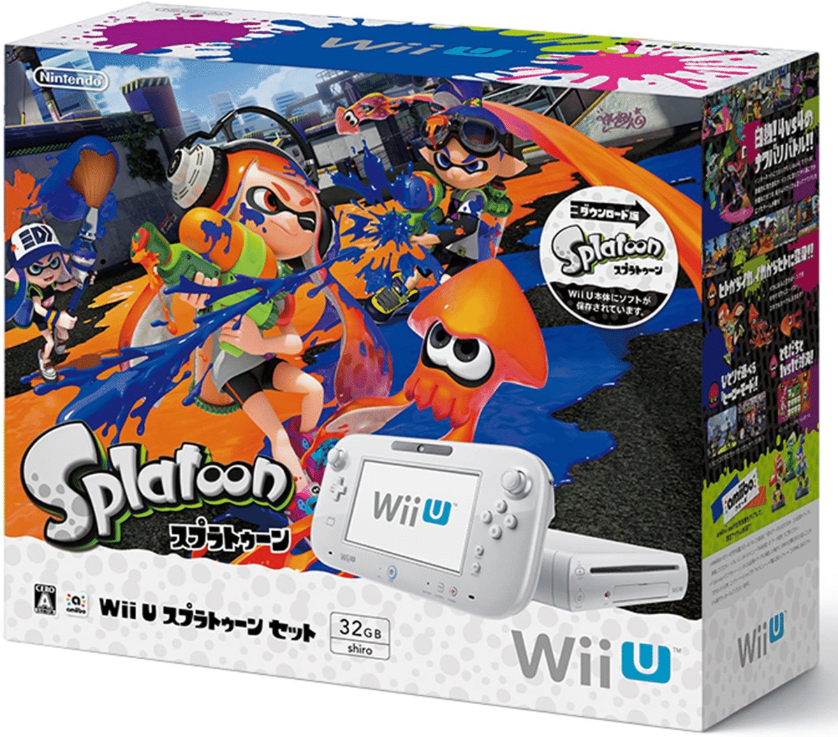 ニンテンドーの家庭用ゲーム機「WiiU（NintendoWii U）」の解説