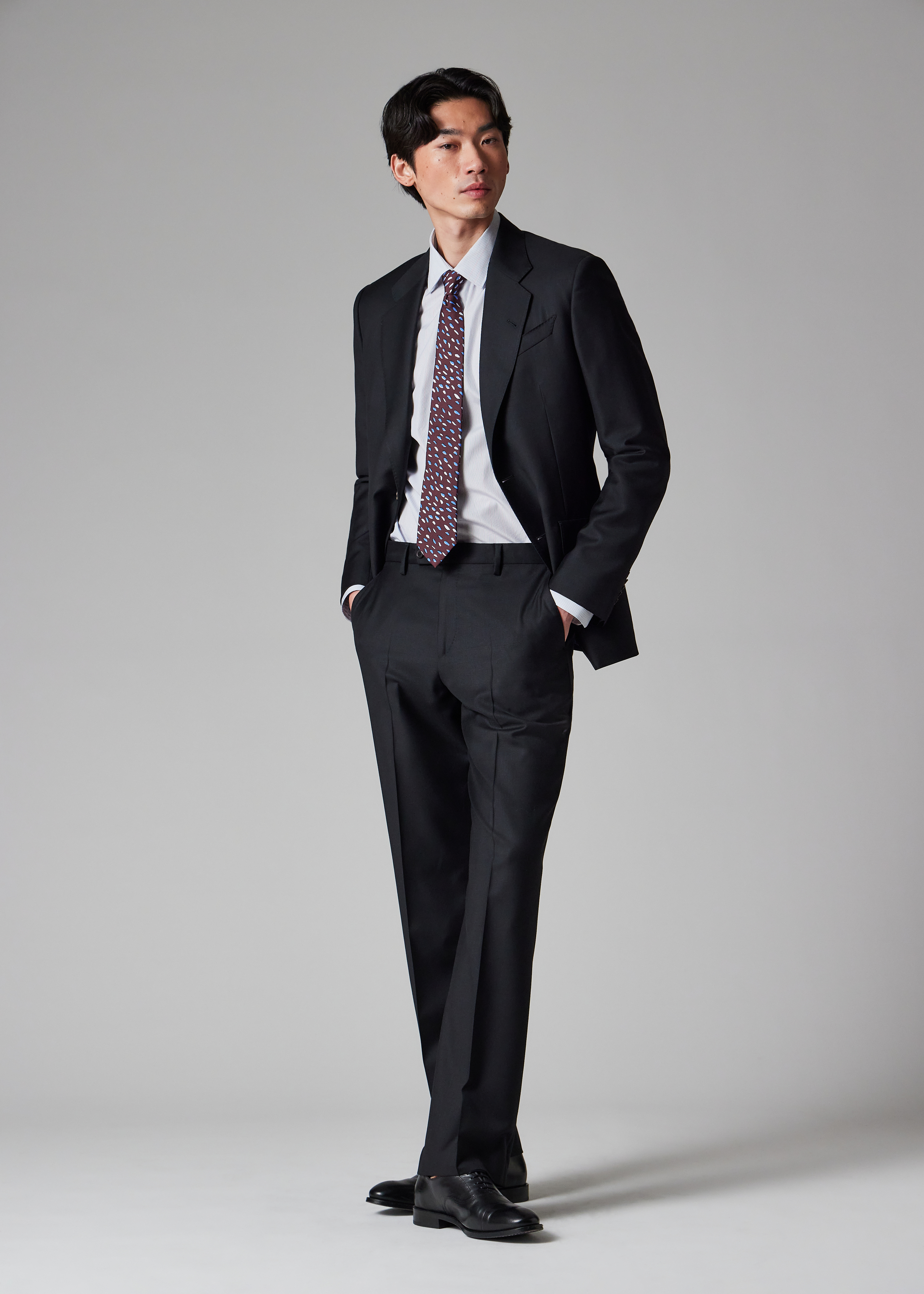 Paul Smith Black Wool Suit | King's Cross